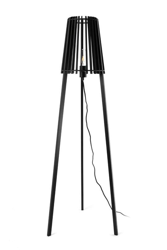 Fidel 16-Inch Black Table Lamp - Modern LED Desk Light for Bedroom, Living Room & Office - Adjustable Brightness, Energy Efficient Lighting