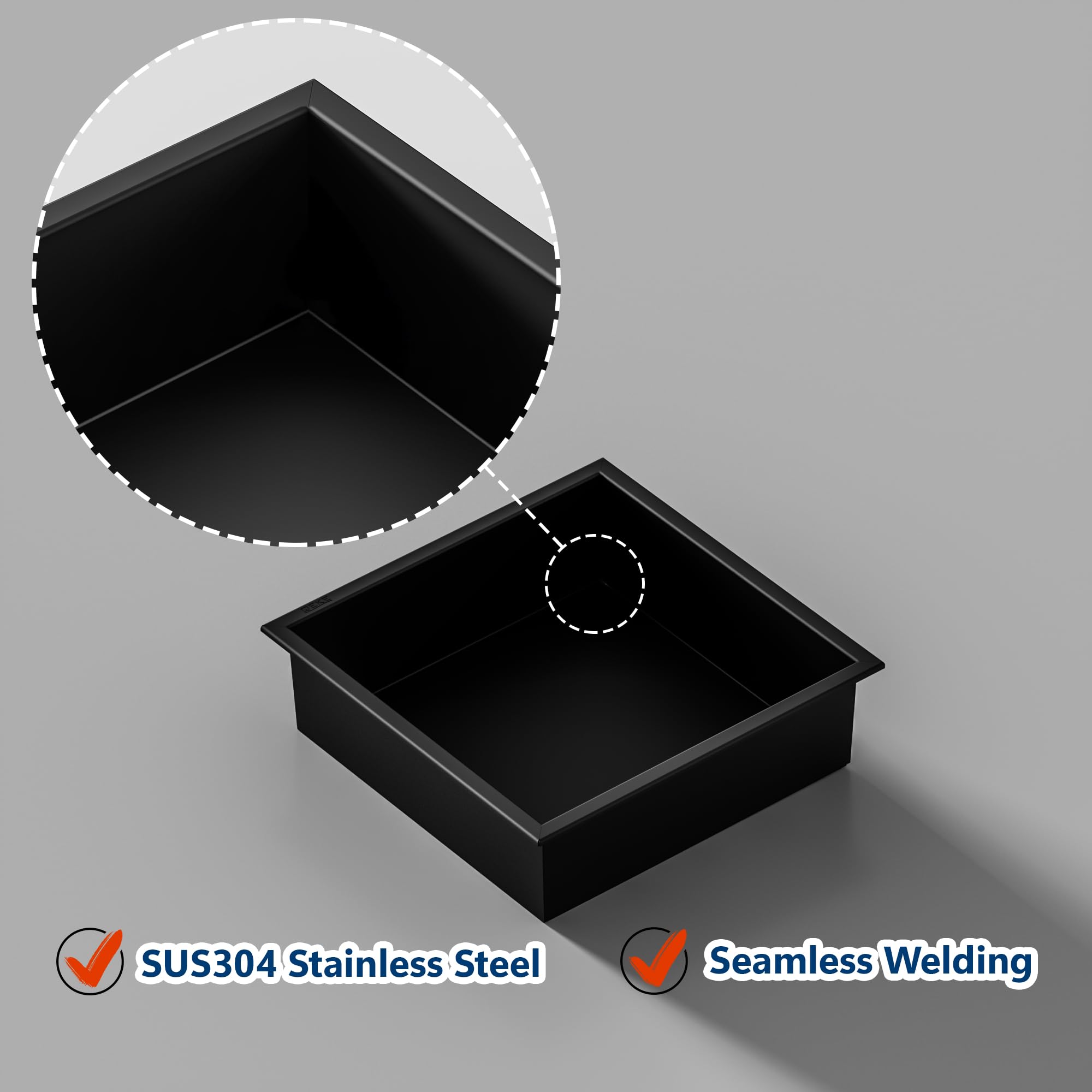 12x12 Inch Stainless Steel Bathroom Wall Niche - Waterproof Shower Recessed Shelf, No Tile Required, Matte Black Finish | Perfect for Bathroom Storage, Shampoo & Soap Organization, Modern Home Decor