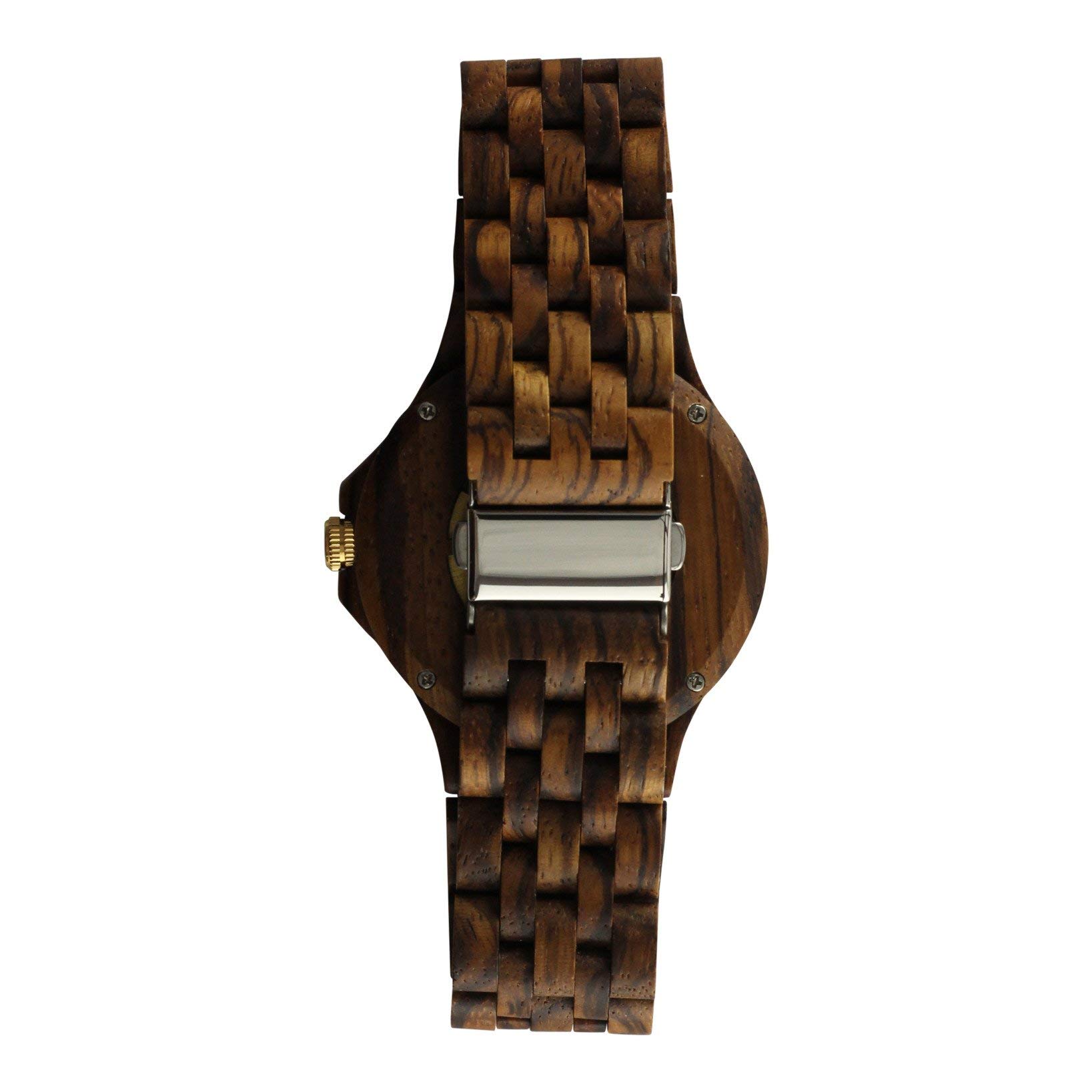 Premium Men's Wooden Watches - Handcrafted Natural Wood Timepieces for Men - Stylish & Eco-Friendly Wooden Wristwatches - Perfect for Casual Wear, Outdoor Adventures & Unique Gifts