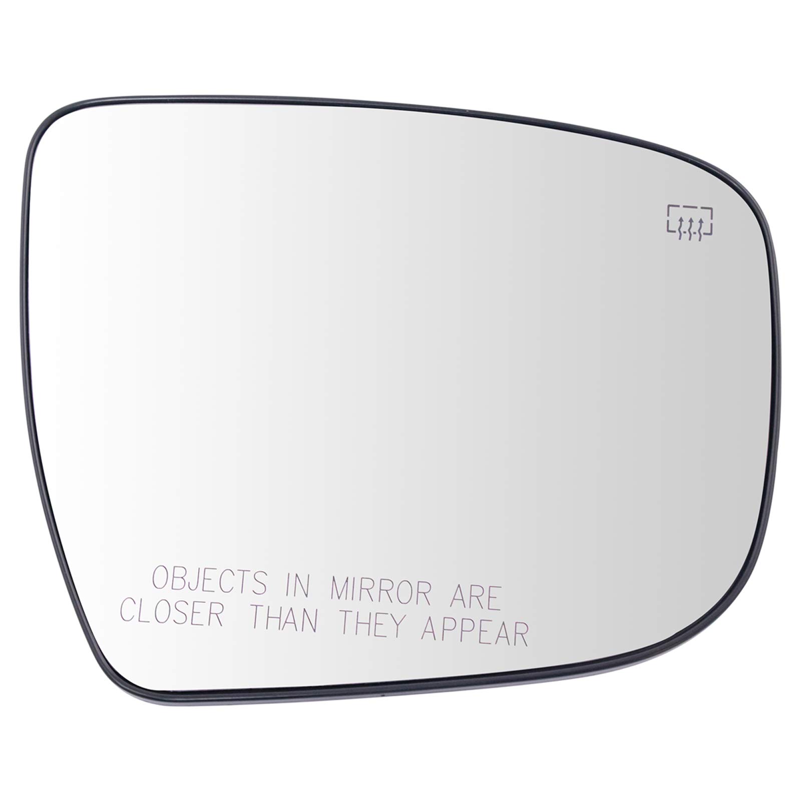 Heated Side Mirror Glass with Backing Plate - Left & Right Pair Compatible with Nissan Pathfinder | Defrosting Replacement for Winter Driving & Enhanced Visibility