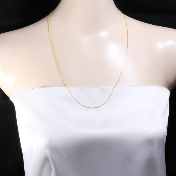 24K Yellow Gold Necklace for Women - Elegant 18 Inch Solid Gold Chain Necklace for Everyday Wear, Gift Giving & Special Occasions