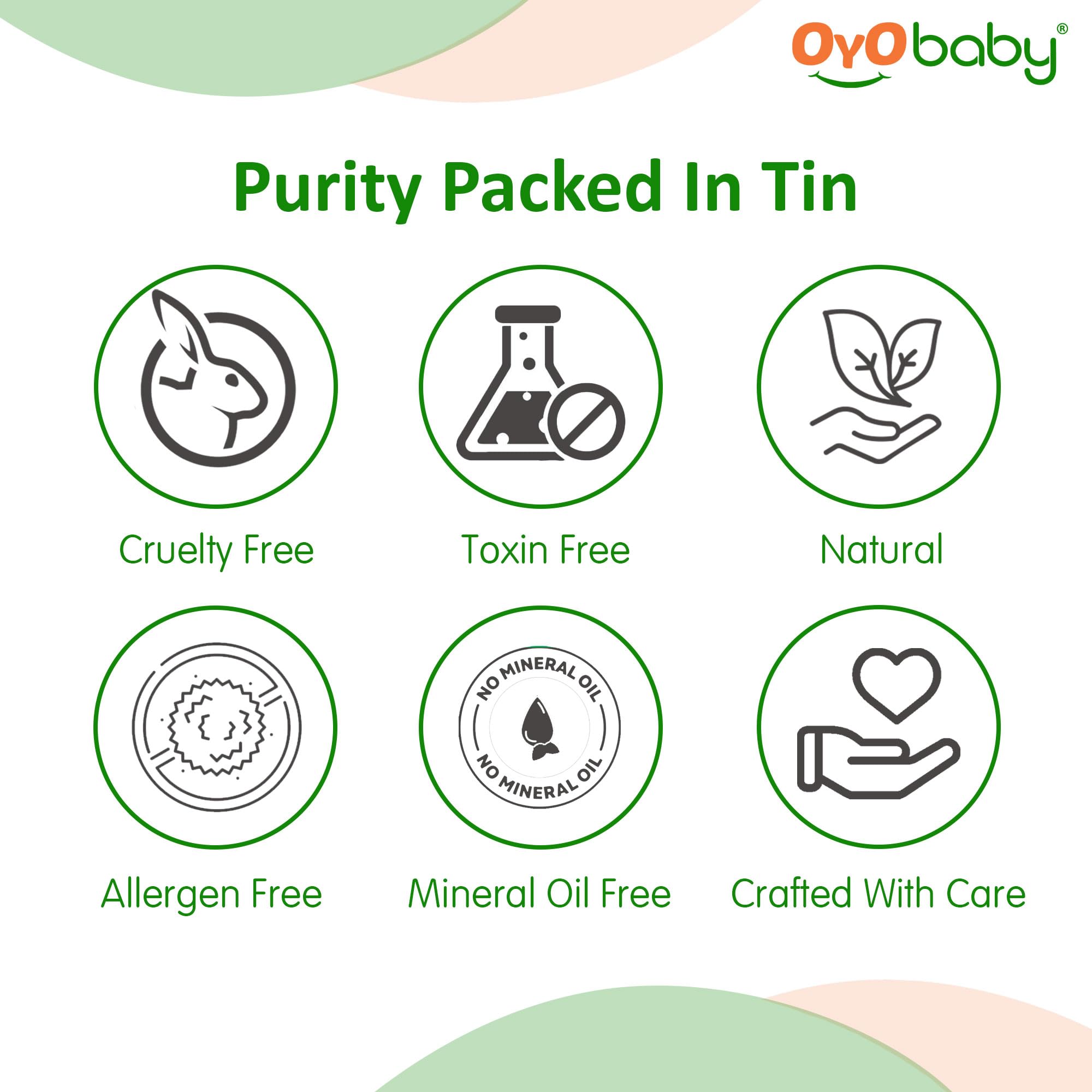 OYO BABY 100% Pure Natural Olive Massage Oil for Babies - 200ml | Wood Pressed Baby Hair Oil | Promotes Stronger Bones & Muscle Growth | Ideal for Infant Massage, Skin Hydration & Hair Care