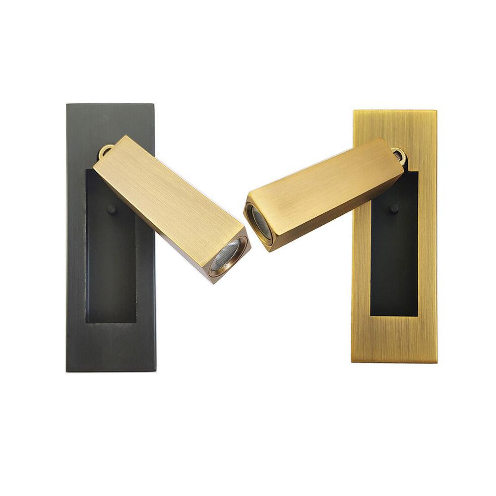 Modern LED Wall Sconce for Bedroom - Adjustable Reading Light with USB Port - Perfect for Night Reading, Nursery Room Lighting and Bedside Ambience