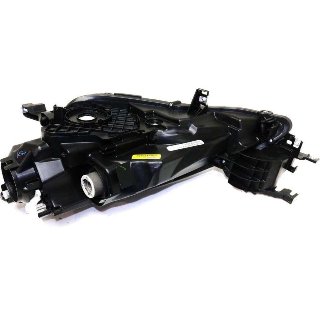 Mazda 6 Headlight Assembly Pair 2011-2013 - Black Housing CAPA Certified (Driver & Passenger Side) | Perfect for Night Driving & Foggy Conditions | MA2518141