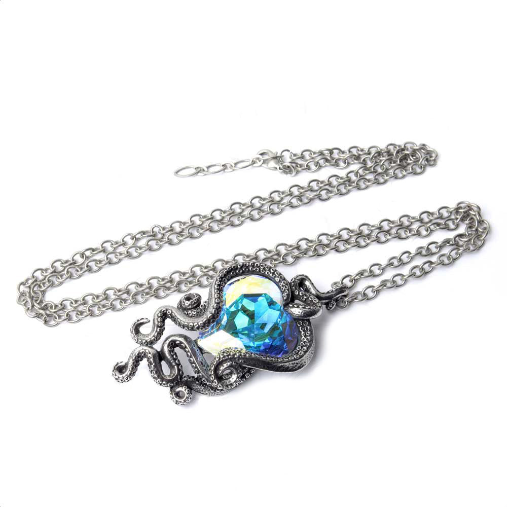 Cthulhu Pendant Necklace - Mythos Horror Lovecraft Jewelry for Men & Women - Perfect for Cosplay, Halloween & Gothic Fashion