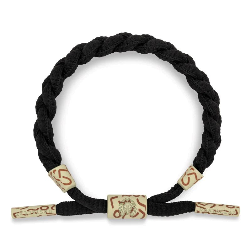 Rastaclat Avant Construct M/L Black Wristband - Stylish Unisex Bracelet for Men & Women - Perfect for Fitness, Casual Wear & Outdoor Activities