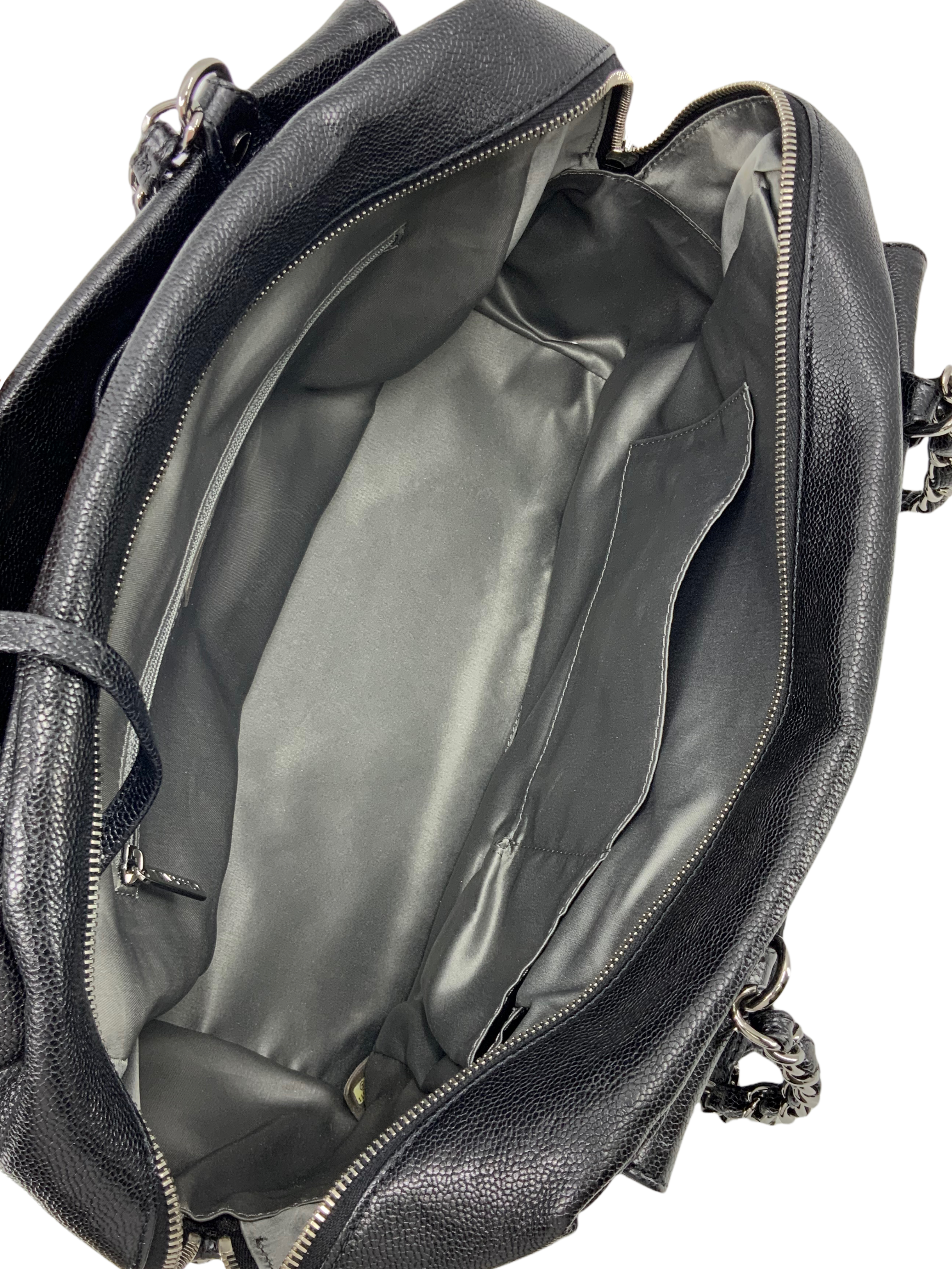 CHANEL Caviar Leather Pocket In the City Shoulder Bag - Luxury Designer Handbag for Women, Everyday Use & Special Occasions