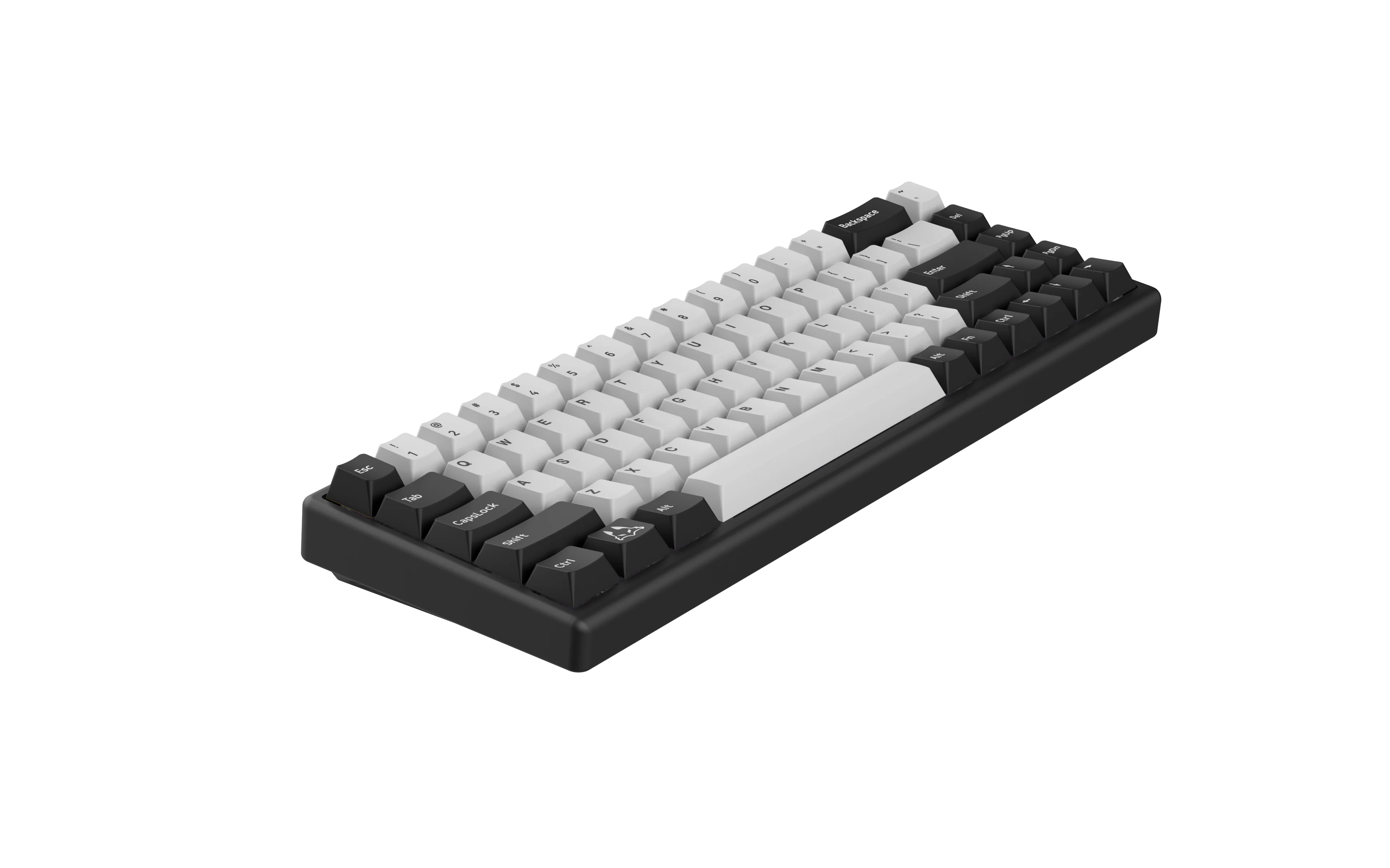 Arbiter Studio TENKO Polar 65+ Hall Effect Magnetic Gaming Keyboard - 65% Compact Mechanical Keyboard with Fast Trigger for PC, Mac - Perfect for FPS, MOBA Gaming & Office Work