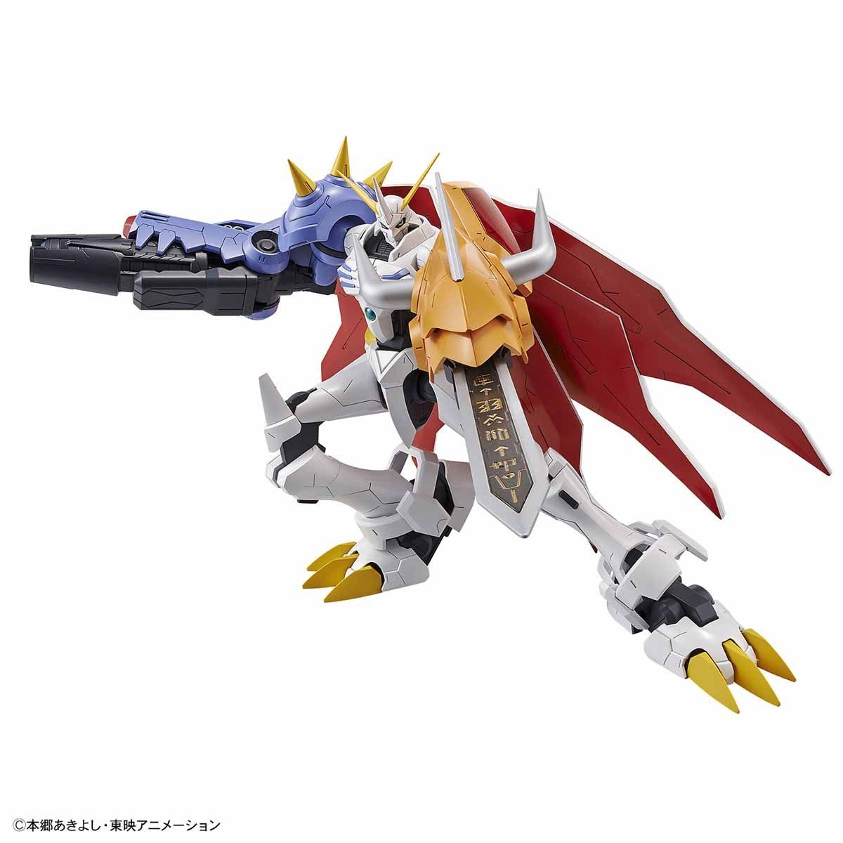 Figure-rise Standard Digimon Adventure Omegamon (Omnimon) Amplified Model Kit - Buildable Action Figure for Collectors & Anime Fans | Perfect for Display, Gifts & Cosplay Props