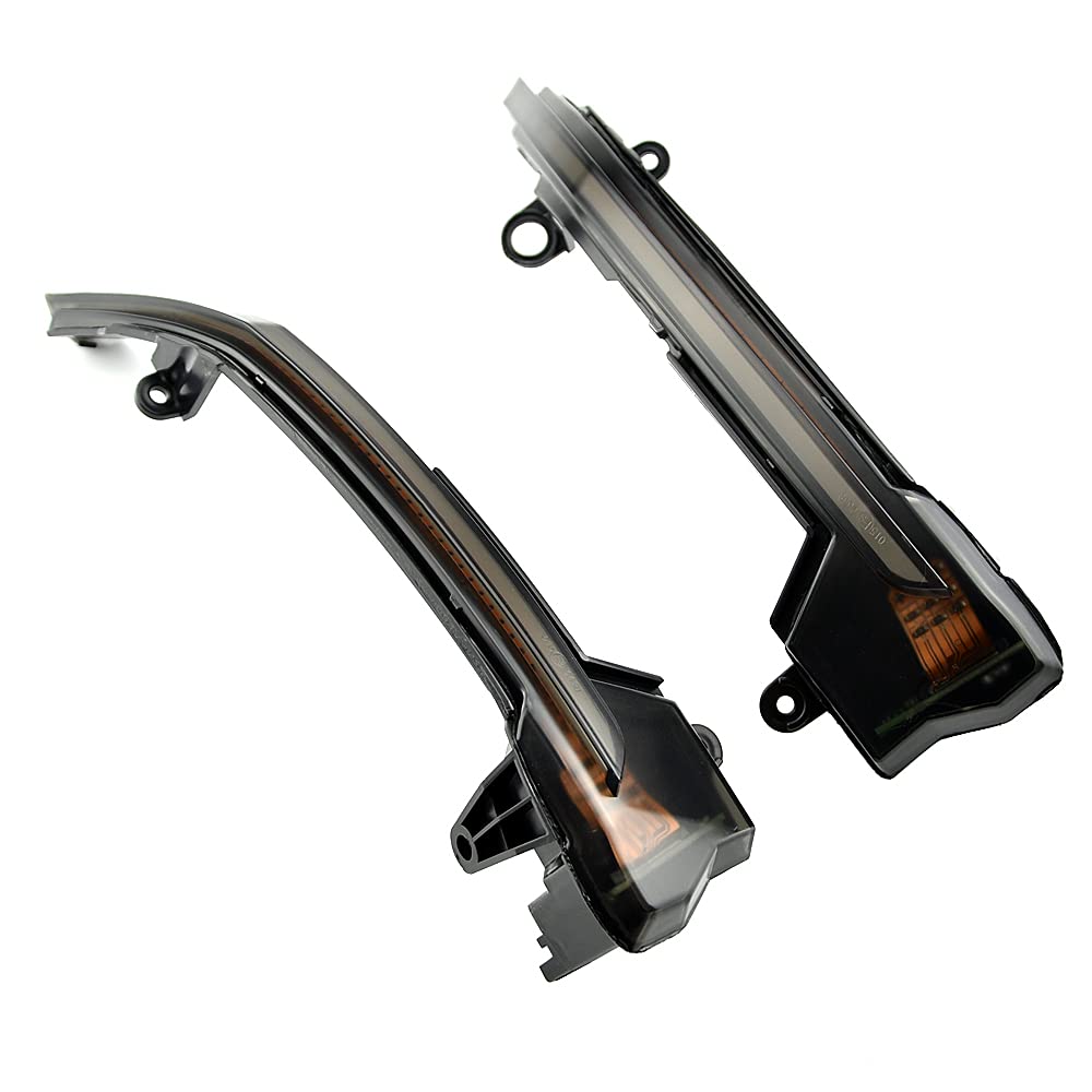 2PCS Dynamic Sequential LED Side Mirror Turn Signal Lights for SEAT Ateca Cupra 5D (2016-2021) & Tarraco (2018+) - Easy Installation, Enhanced Visibility for Safe Lane Changes and Night Driving