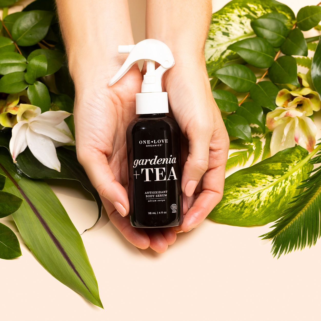 Gardenia & Tea Antioxidant Body Serum for Hydration & Glow - Perfect for Dry Skin & Nighttime Skincare Routine