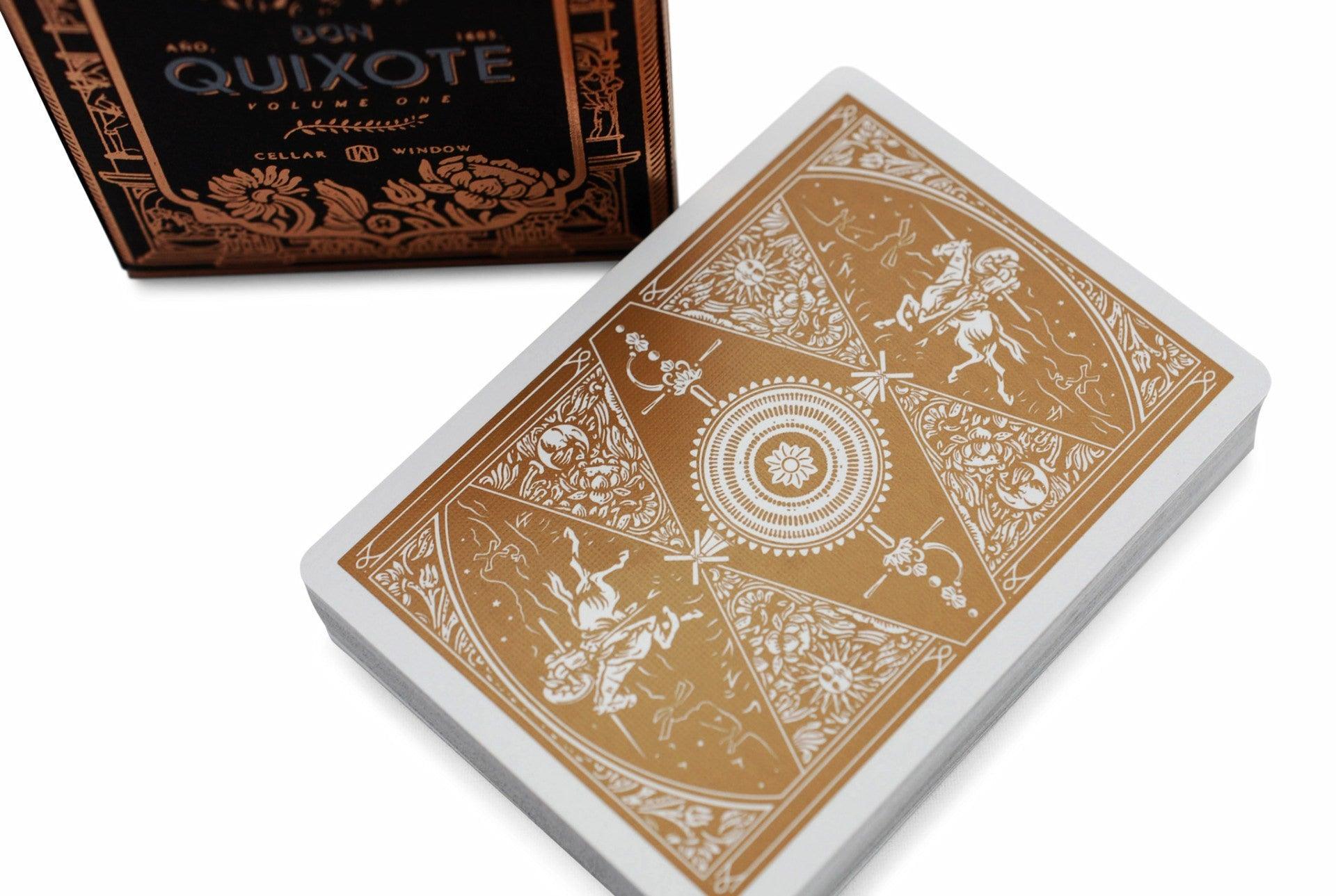 Don Quixote Vol. 1 Playing Cards - Premium Spanish Literature Themed Deck | Collectible Card Game for Magic Tricks, Poker Nights & Gifts | Perfect for Book Lovers & Card Enthusiasts