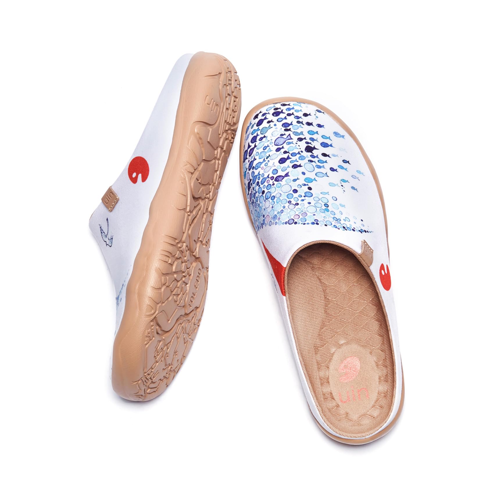 UIN Women's Slip-On Mules - Comfortable & Stylish Casual Shoes for Walking, Travel, and Everyday Wear