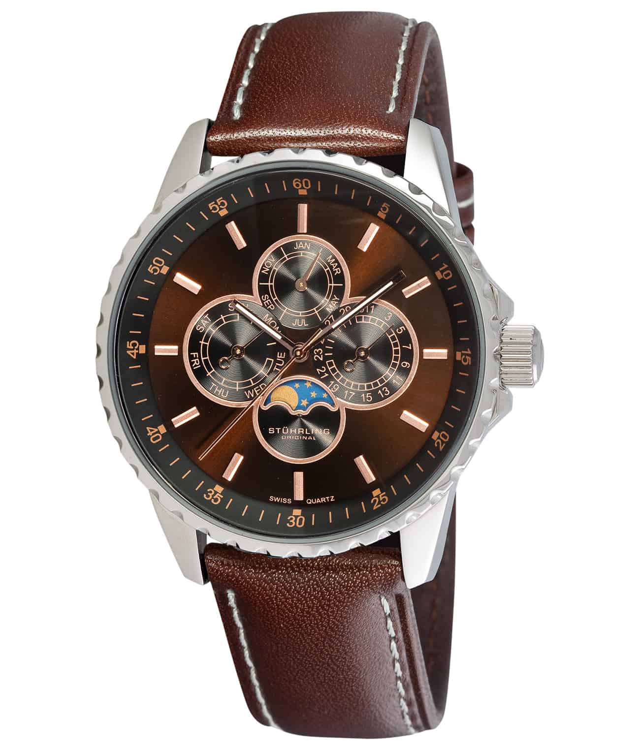 Artemis 214L Quartz 45mm Classic Men's Watch - Stylish Analog Wristwatch for Business, Casual & Formal Occasions