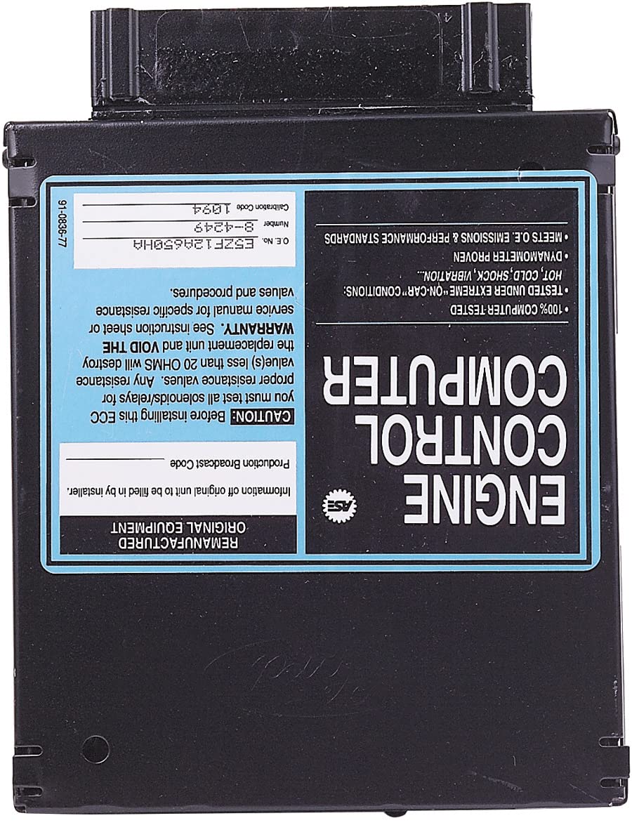 Cardone 78-4249 Remanufactured ECM Engine Control Module for Ford Vehicles - Perfect for Engine Performance & Replacement Needs