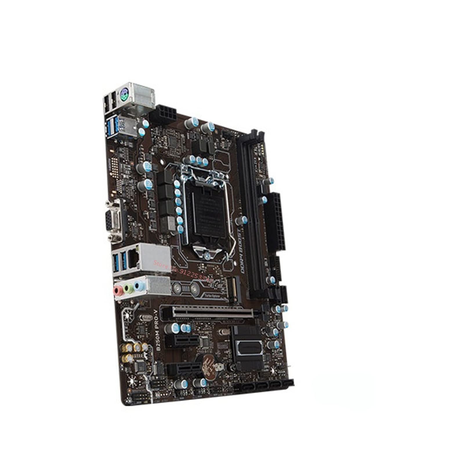 Original MSI B250M PRO-V Motherboard - LGA 1151 Socket, Supports Intel i7/i5/i3, DDR4 32GB, PCI-E 3.0, M.2, USB 3.1, SATA3 - Perfect for Gaming PC Builds & Office Workstations