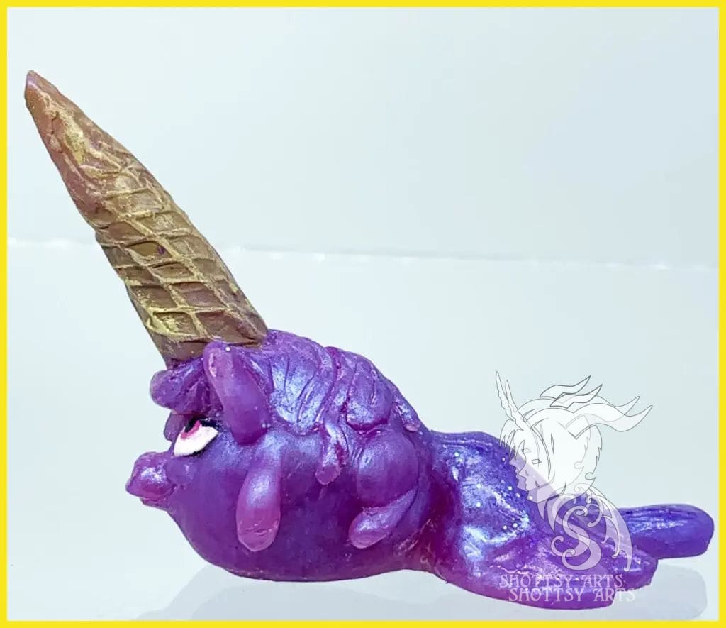 Mythical Munchies Unicorn Cone Ring Holder - Cute Desk Organizer for Jewelry, Keys & Small Items - Perfect for Bedroom, Bathroom & Office Decor