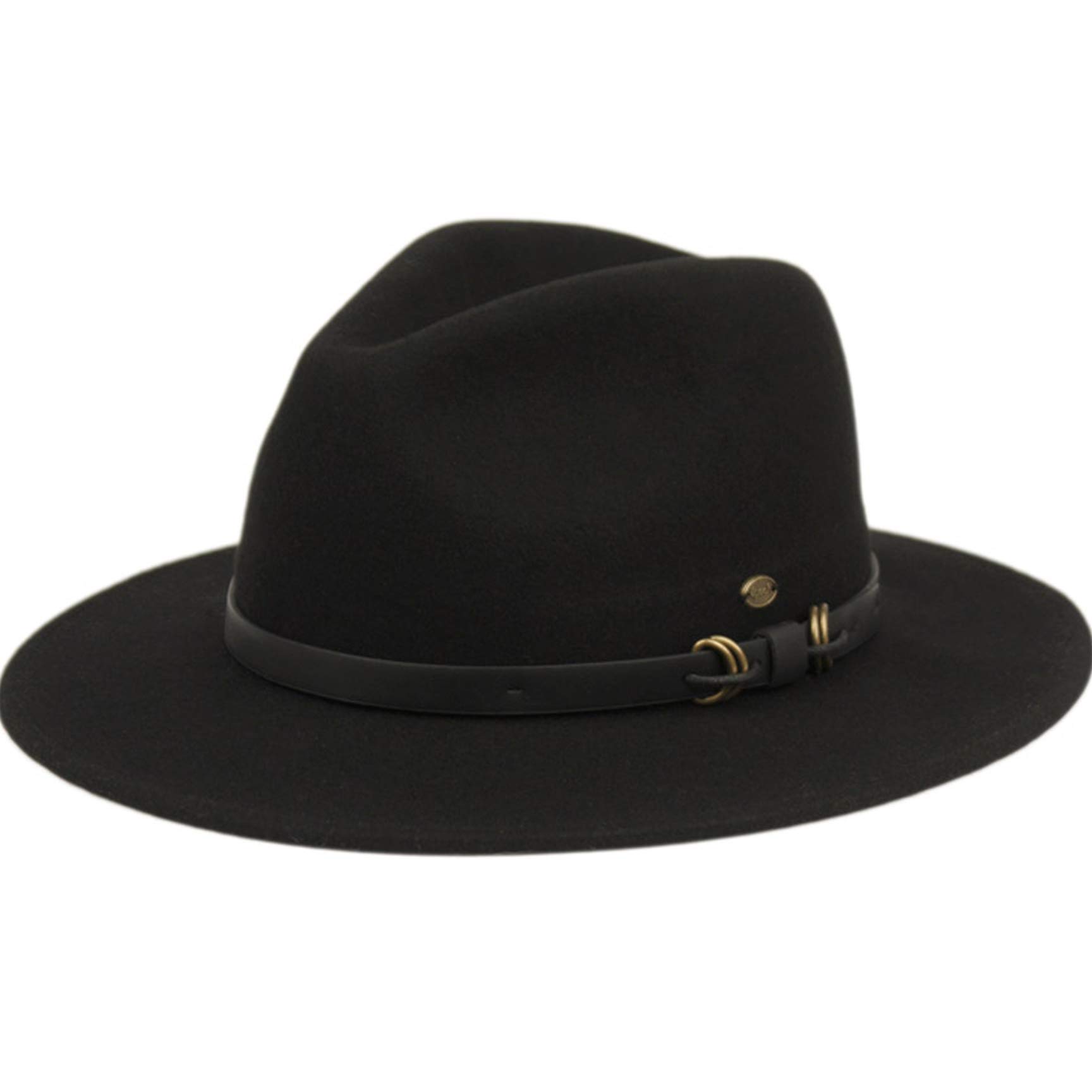 Classico Men's Crushable Wool Felt Outback Hat - Wide Brim Australian Style for Sun Protection - Perfect for Hiking, Camping & Outdoor Adventures