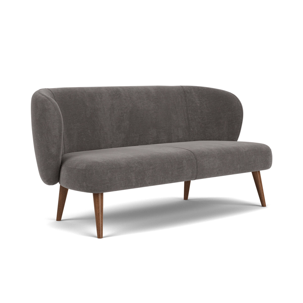 Kathleen Fabric 2 Seater Sofa - Modern Living Room Furniture for Small Spaces | Perfect for Apartments, Condos & Cozy Homes