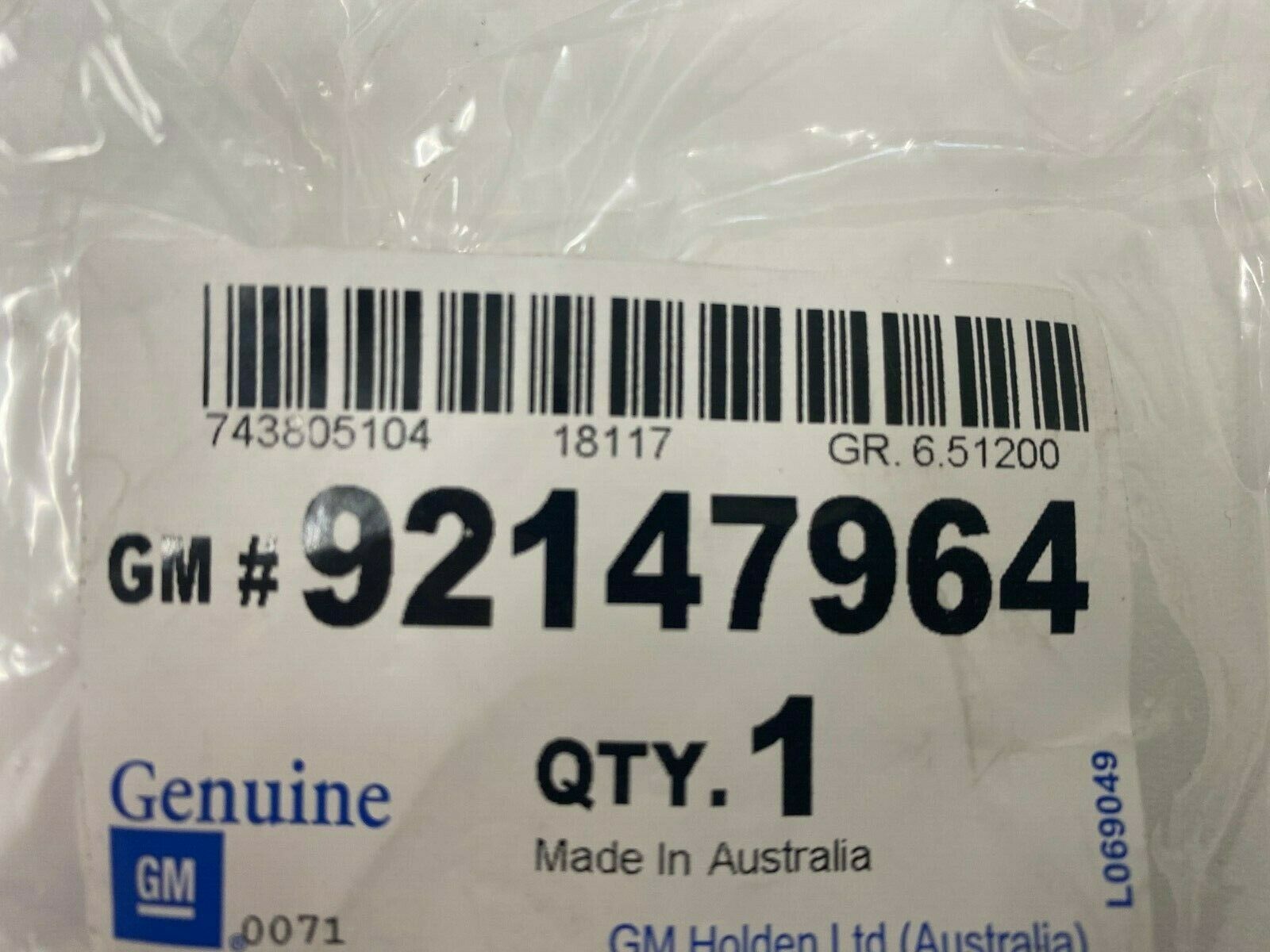 Holden Genuine VY VZ Steering Wheel Spoke Covers Satin Chrome Upgrade Kit - Enhance Interior Style for Commodore Sedan & Ute Models