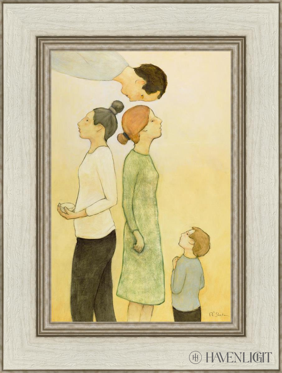 Duet Observed - Romantic Couple Painting by Rick Shorten | Perfect for Valentine's Day Gifts, Anniversary Presents & Home Decor