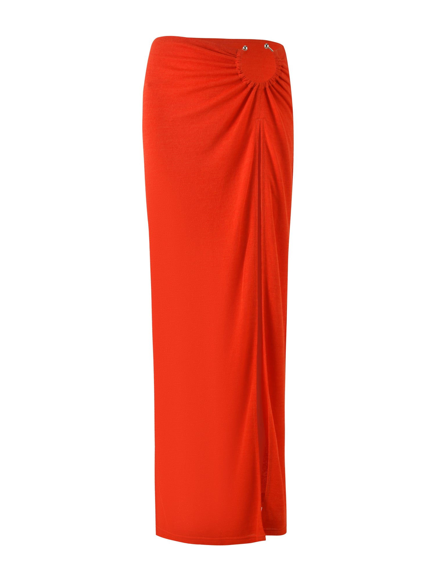 Paxton Skirt in Red Ombre - Stylish Women's A-Line Skirt for Casual Wear, Parties & Date Nights
