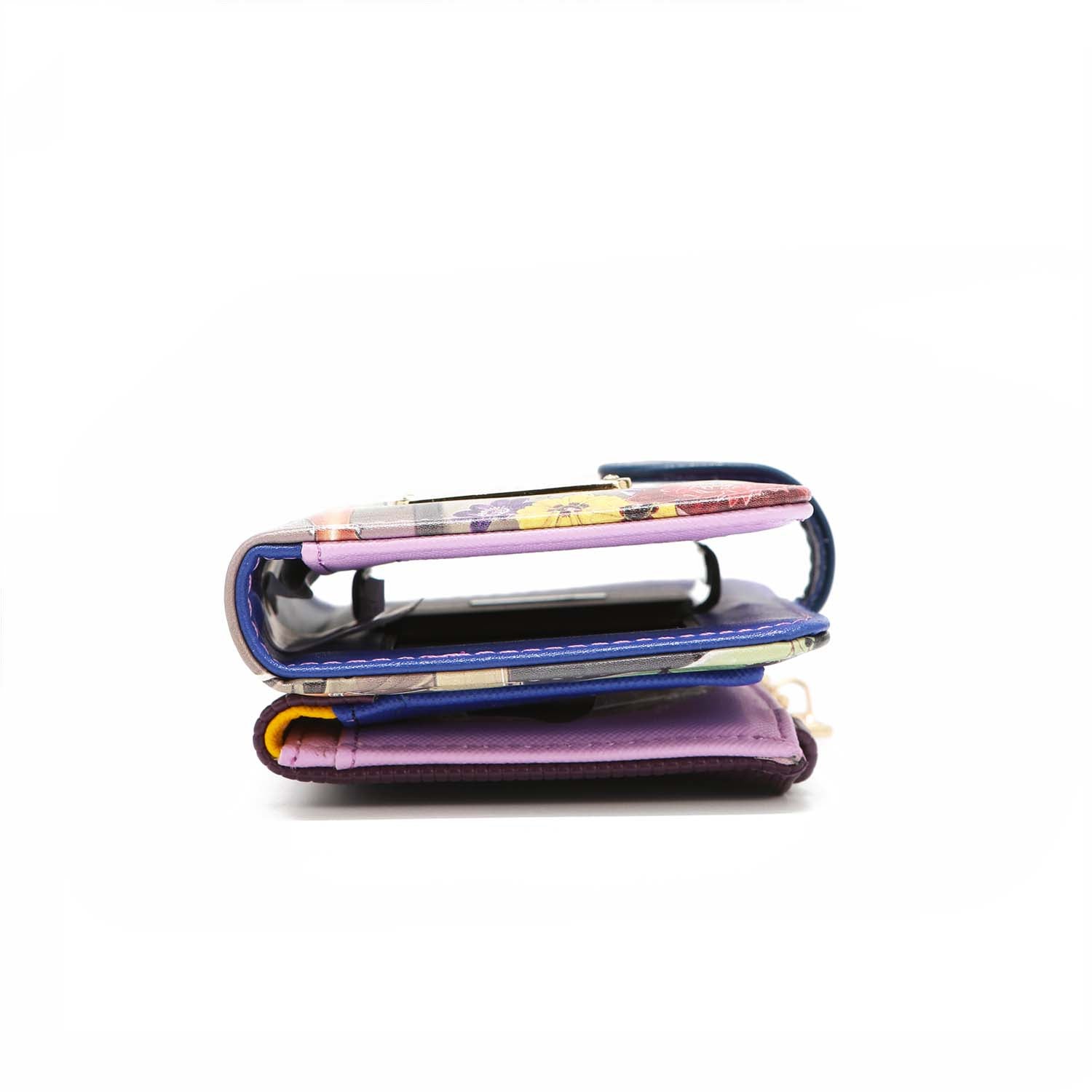Leather Bifold Wallet with Phone Case - RFID Blocking Crossbody Bag for Men & Women - Perfect for Travel, Shopping, and Everyday Use
