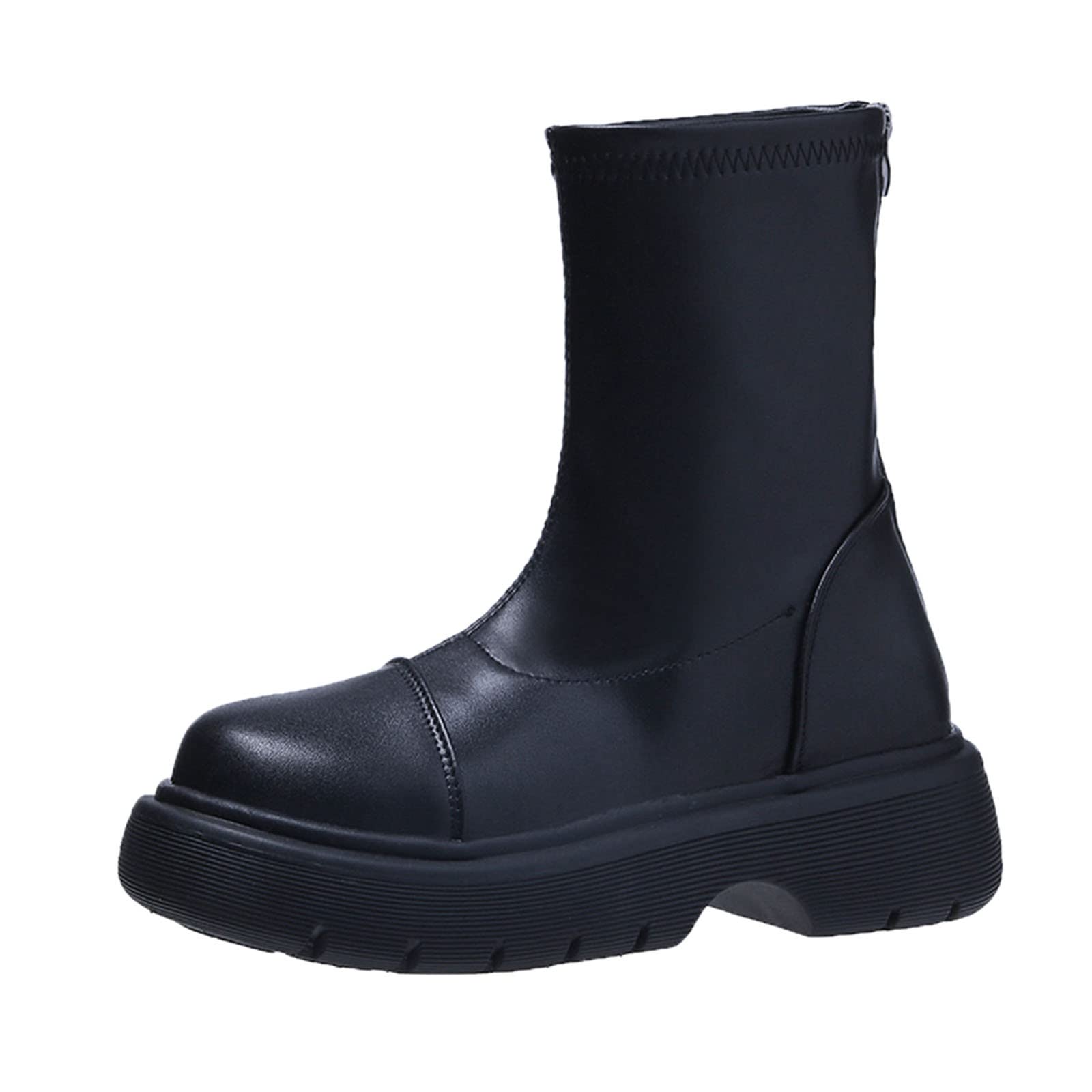 Stylish Women's Pointed Toe Western Ankle Boots - Chunky Heel Cowgirl Booties for Walking & Fashion | Perfect for Country Dancing, Night Out & Casual Wear