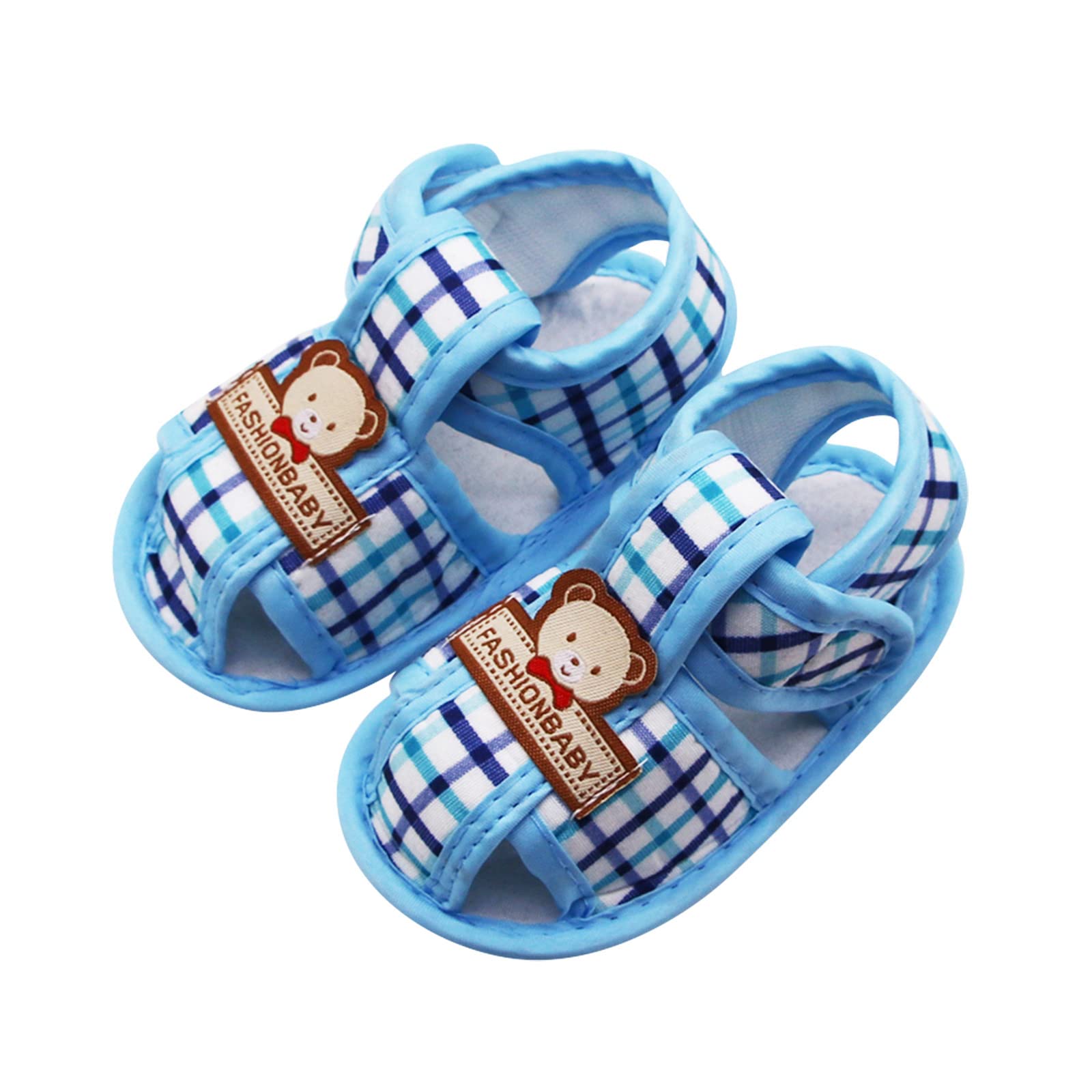 Toddler Princess Shoes for Boys & Girls - Soft Baby Walkers (Blue, 3 Months) - Perfect for First Steps & Playtime