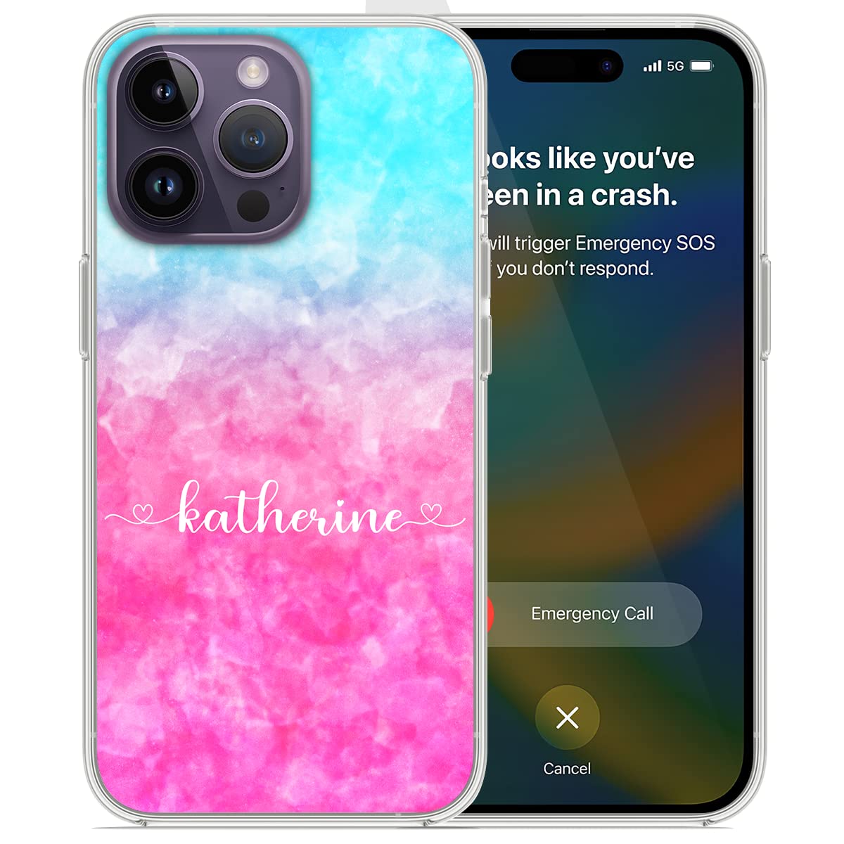 Custom Personalized Phone Case with Handwritten Text - Slim Protective Cover for iPhone 16/15/14/13/12/11/XR/X/XS/8/7 Plus/Mini/Pro Max - Perfect for Gifts, Daily Use & Travel Protection