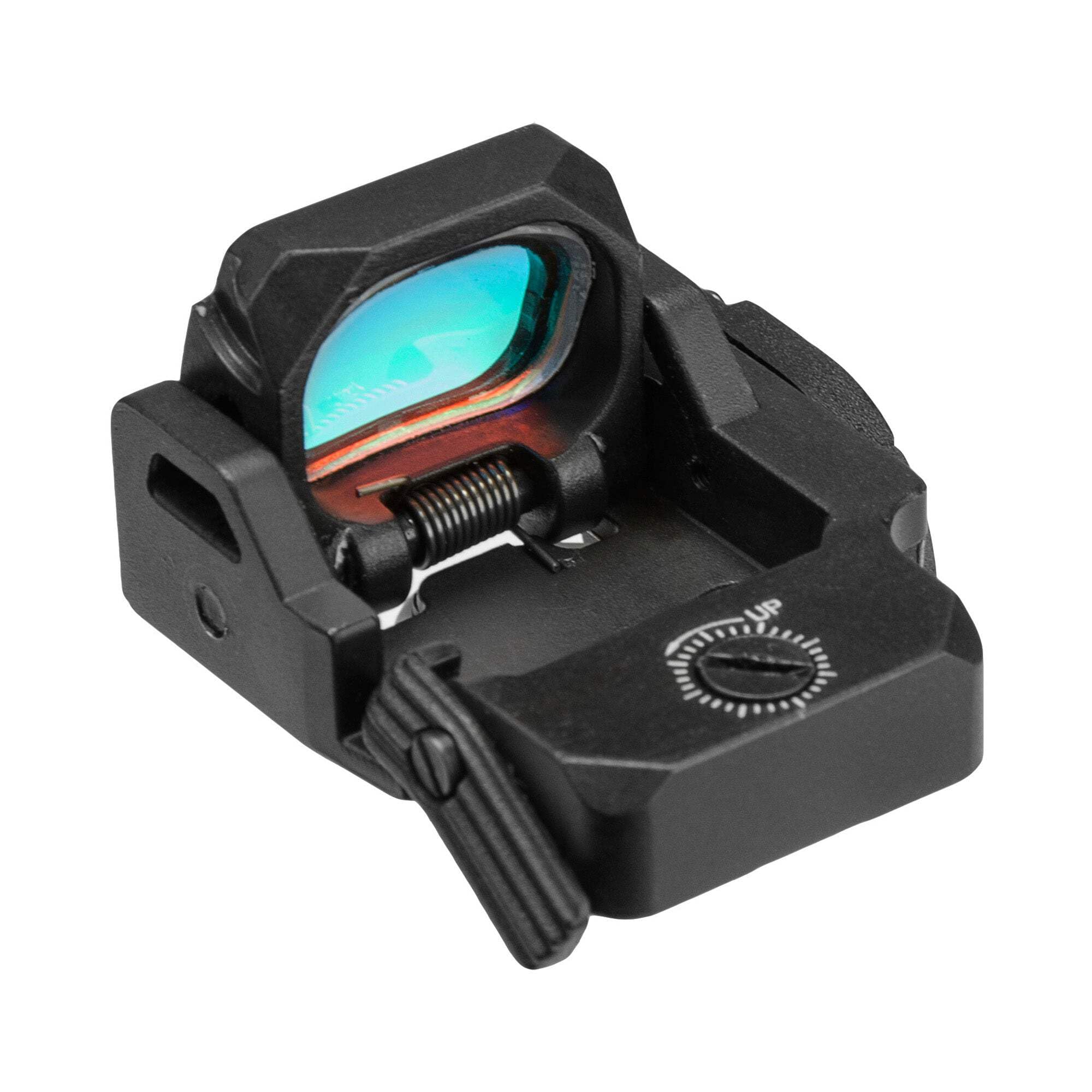 NcSTAR FLIPDOT PRO Red Dot Sight - Black | Compact Reflex Sight for Pistols & Rifles | Ideal for Hunting, Target Shooting & Tactical Use