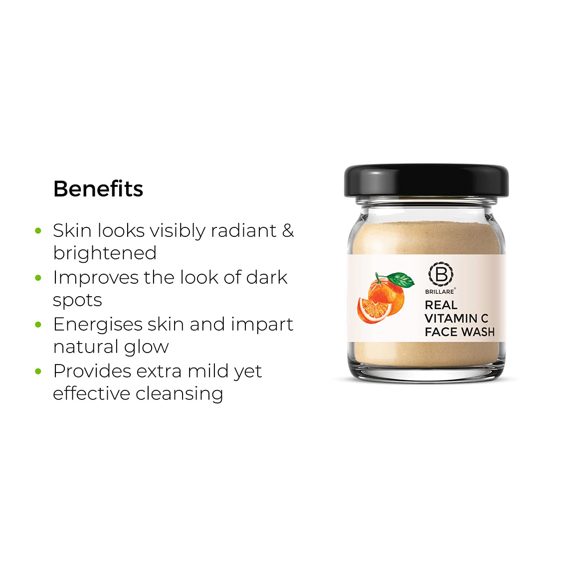 Brillare Rose & Vitamin C Face Wash Combo | Anti-Aging, Hydrating Facial Cleanser with Sandalwood & Coconut | 15g Each | Perfect for Daily Skincare Routine & Travel