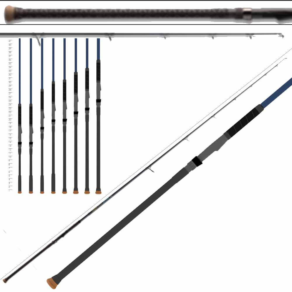 St Croix Seage Surf Spinning Rod - Saltwater Fishing Rod for Surf Casting | Perfect for Beach, Pier & Shoreline Fishing Adventures