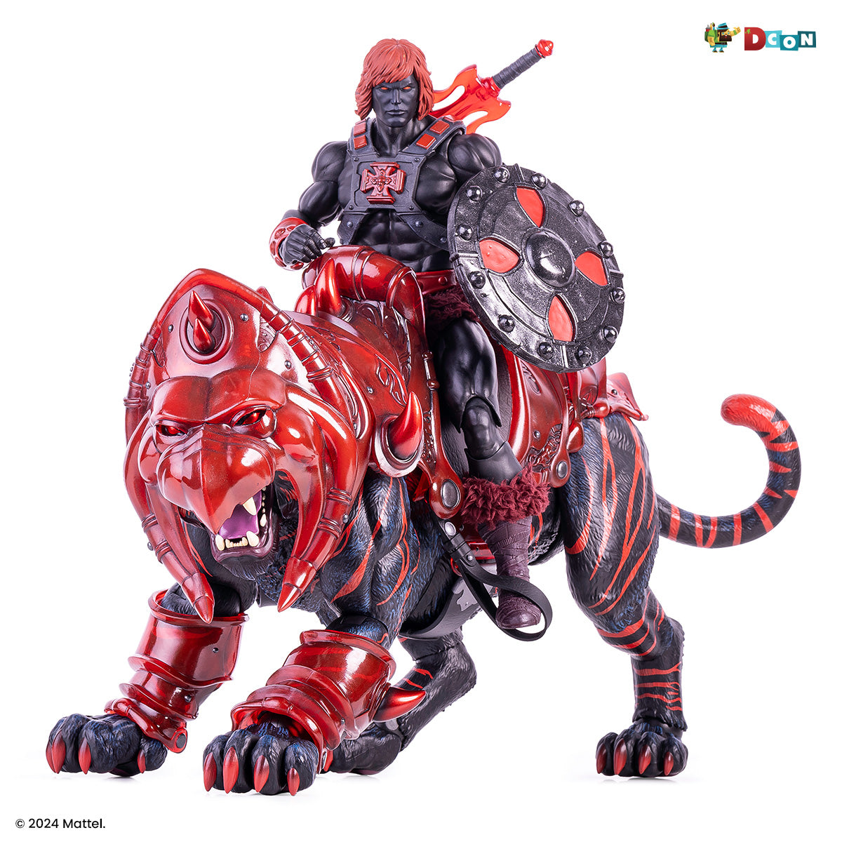 Masters of the Universe Battle Cat 1/6 Scale Figure - Anti Eternia Variant (Designer Con Exclusive) | Collectible Action Figure for Display & Play | Perfect for Fans, Collectors & Home Decor