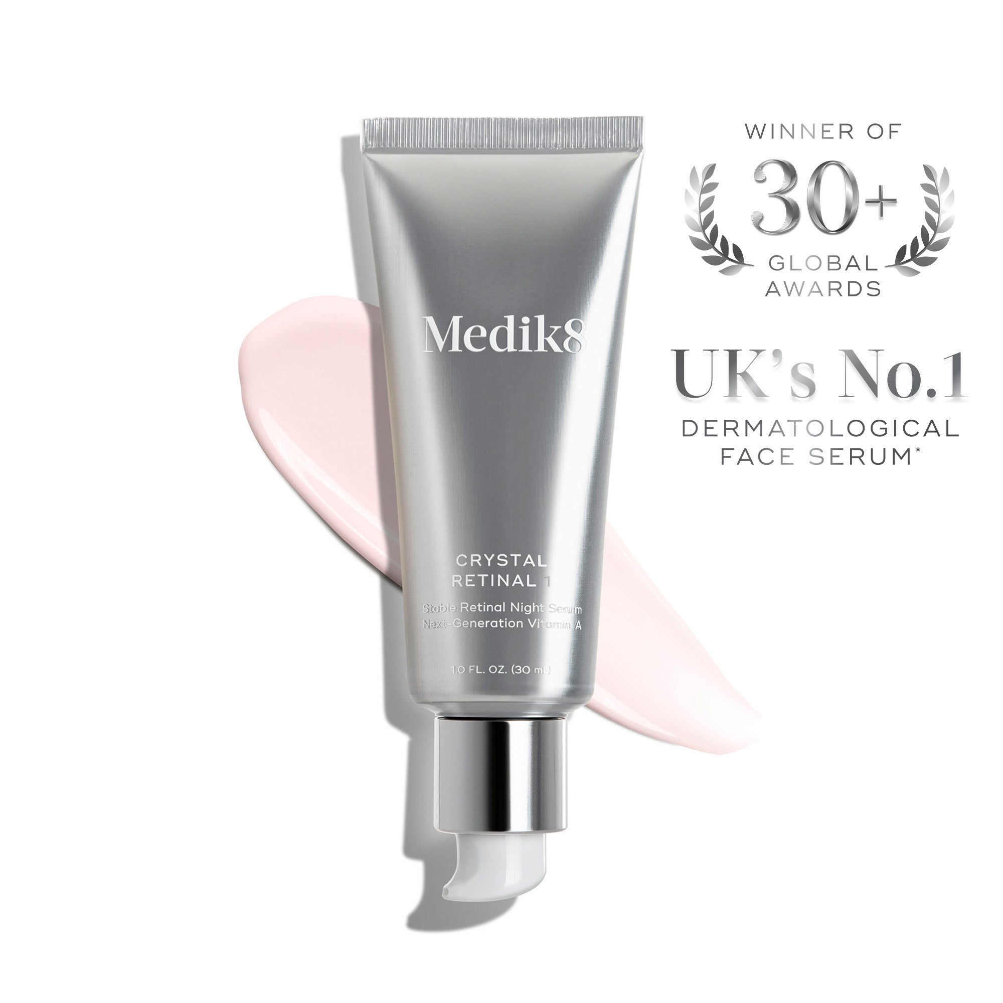 Professional Crystal Retinal Serum for Anti-Aging & Skin Rejuvenation | Vitamin A Skincare Treatment for Fine Lines & Wrinkles | Perfect for Nighttime Routine & Dermatologist Recommended