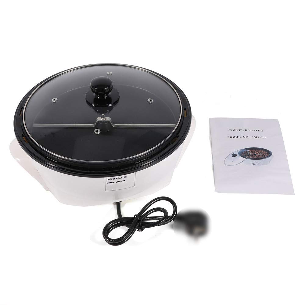 110V 800W Electric Coffee Roaster Machine for Home Use - 500g Capacity Coffee Bean Roaster for Coffee Lovers | Perfect for Fresh Roasting at Home, Gifts, and Small Coffee Shops