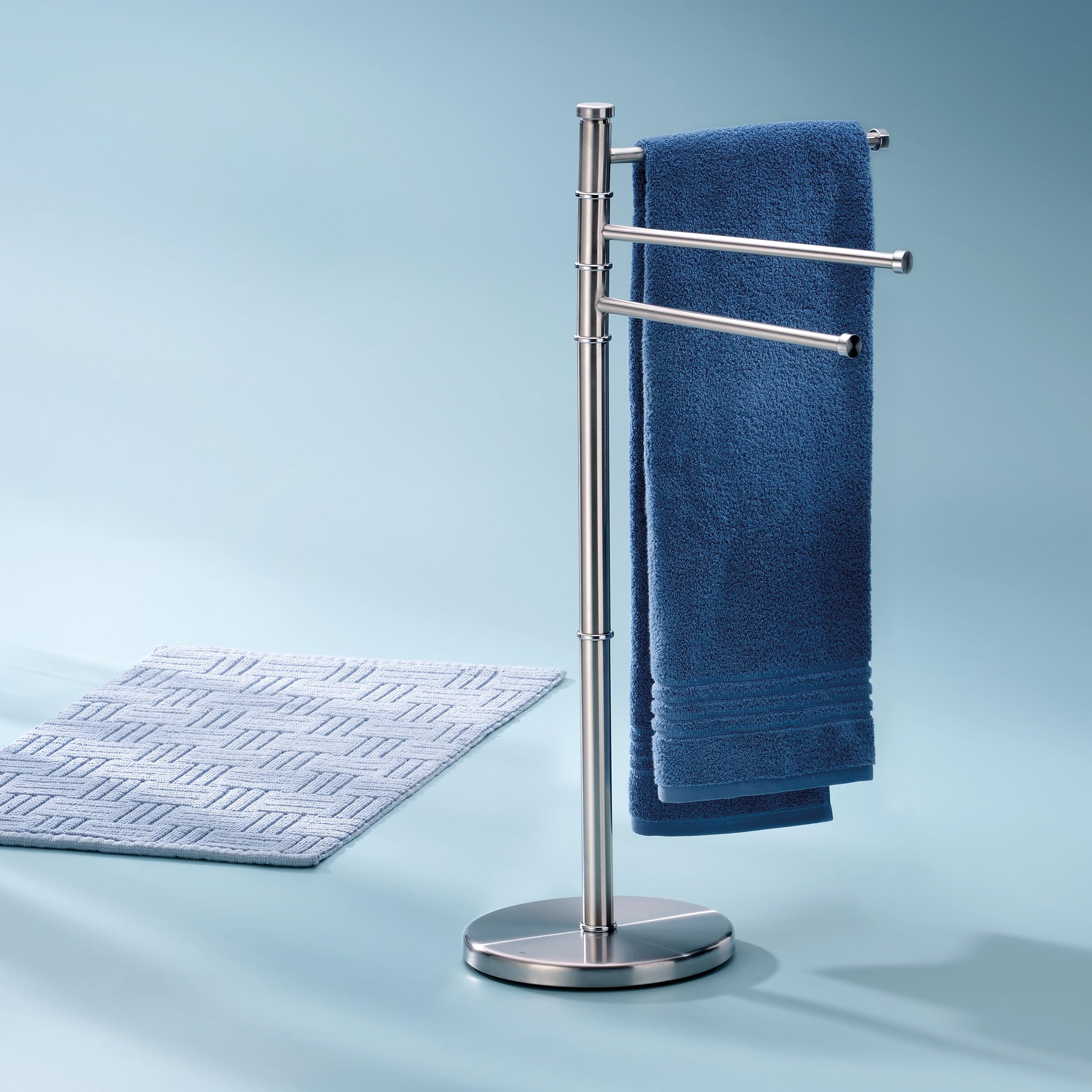Kela Swing Towel Holder 18958 - Rust-Resistant Bathroom Organizer for Hand Towels & Washcloths | Perfect for Kitchen, Bathroom & Spa Decor