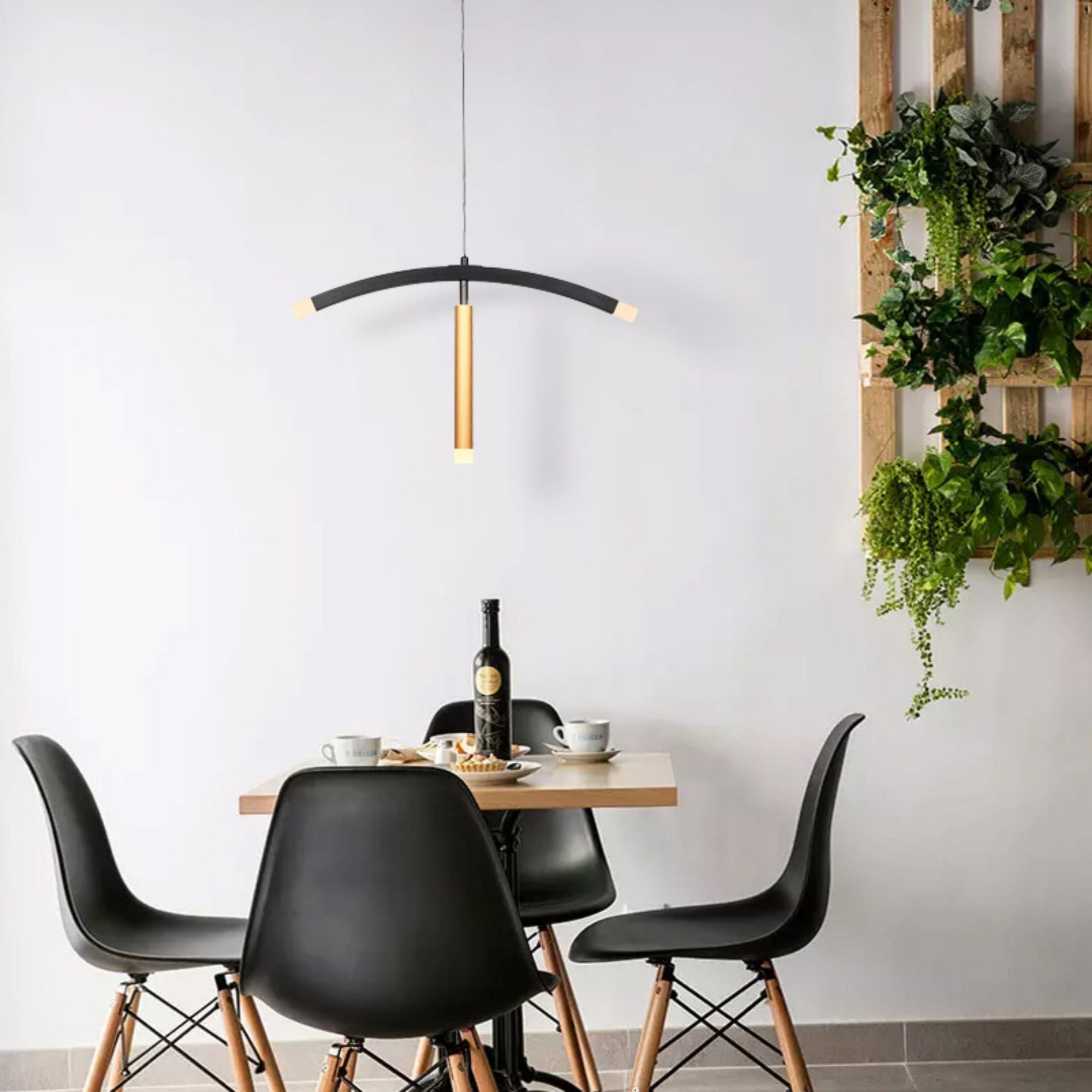 Modern LED Pendant Light for Kitchen - Seville Simple Decoration Fixture with Adjustable Hanging, Perfect for Dining Room, Island, Bar & Breakfast Nook Lighting