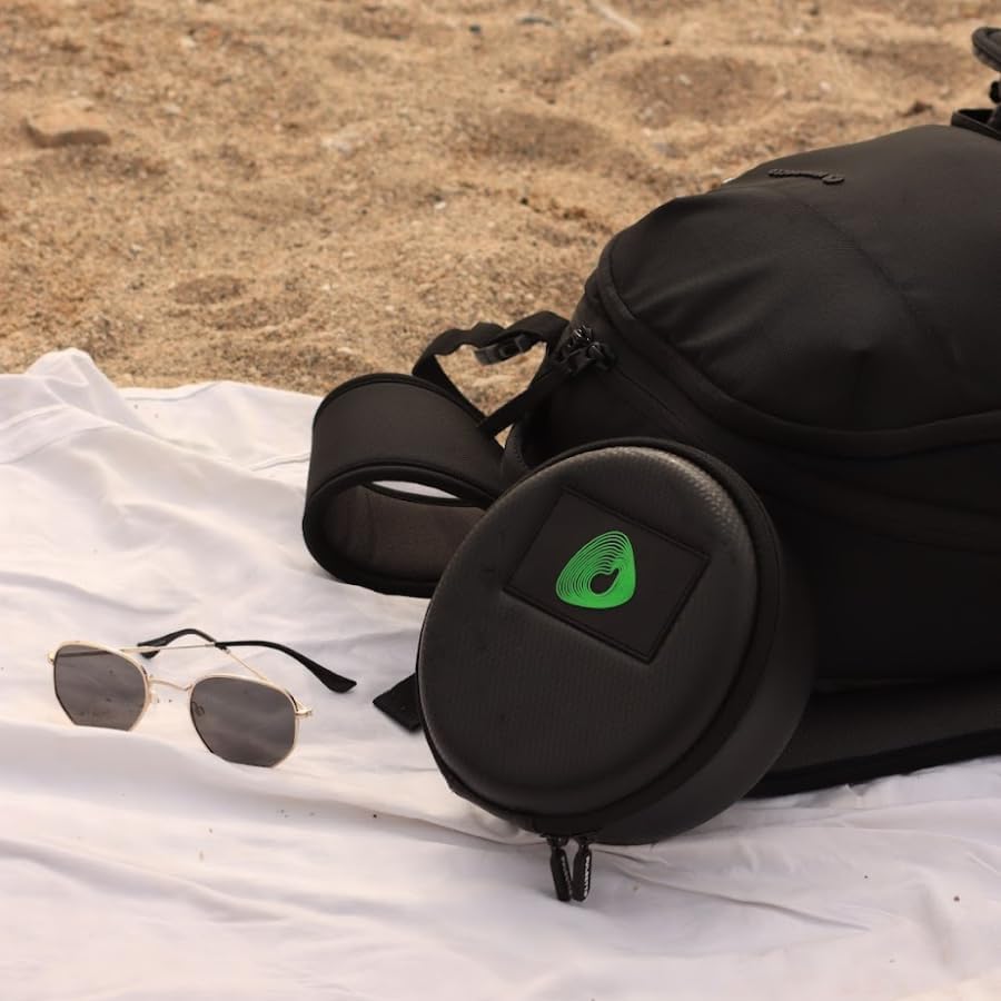 Vagus Nerve Stimulator with Hardshell Travel Case | Burnout Recovery & Rejuvenation Device | Patented Neuro Wearable for Sleep & Long-Term Wellness | Perfect for Stress Relief, Meditation, and Travel Relaxation