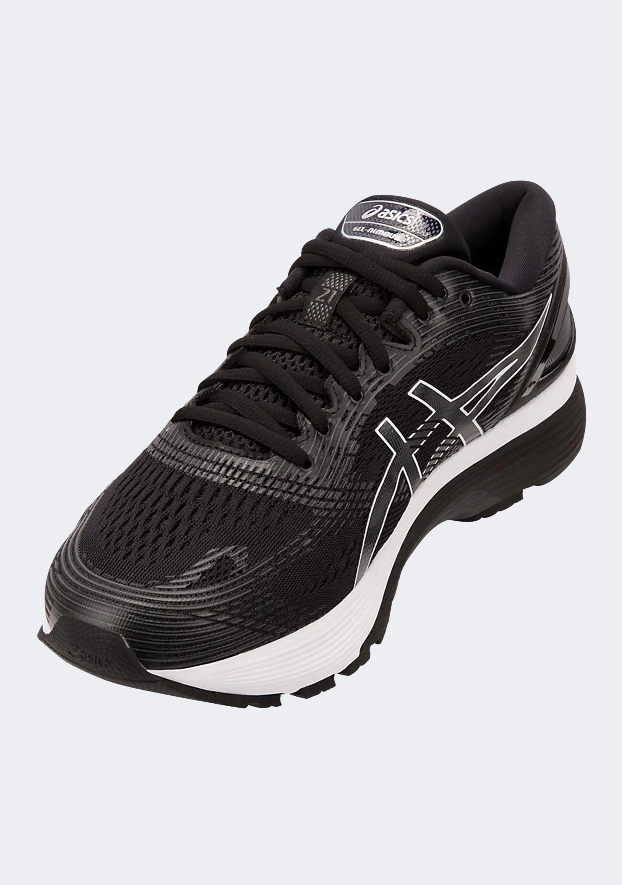 ASICS Men's Gel-Nimbus 21 Running Shoes - Lightweight Cushioned Sneakers for Marathon Training & Road Running | Perfect for Long-Distance Jogging & Gym Workouts