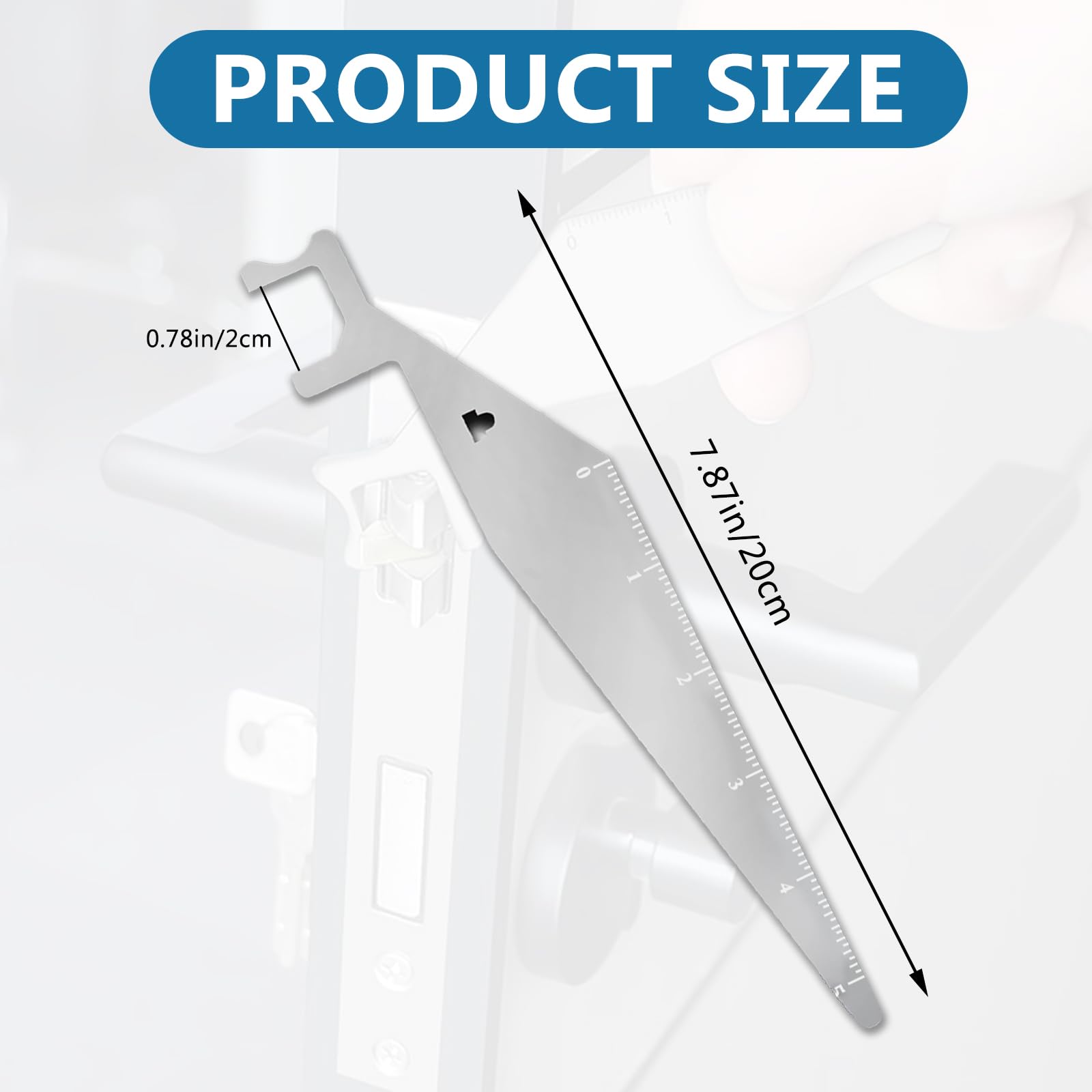 2Pcs Professional Lock Picking Tools Set - Firefighter Multitool with Pry Bar for Emergency Rescue & Home Security | Perfect for Firefighters, Locksmiths & Survival Kits