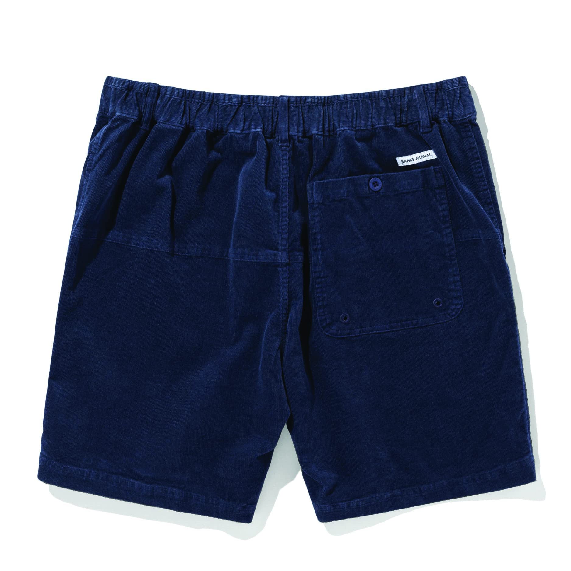 Banks Journal Men's Big Bear Corduroy Shorts - Comfortable Casual Wear for Outdoor Activities, Hiking, and Summer Adventures