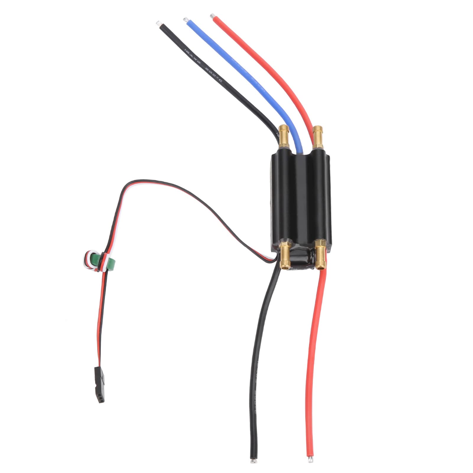 High-Performance 30A Brushless ESC for RC Boats - Dual-Channel Drainage System to Enhance Speed & Control | Perfect for RC Boat Racing & Hobby Upgrades
