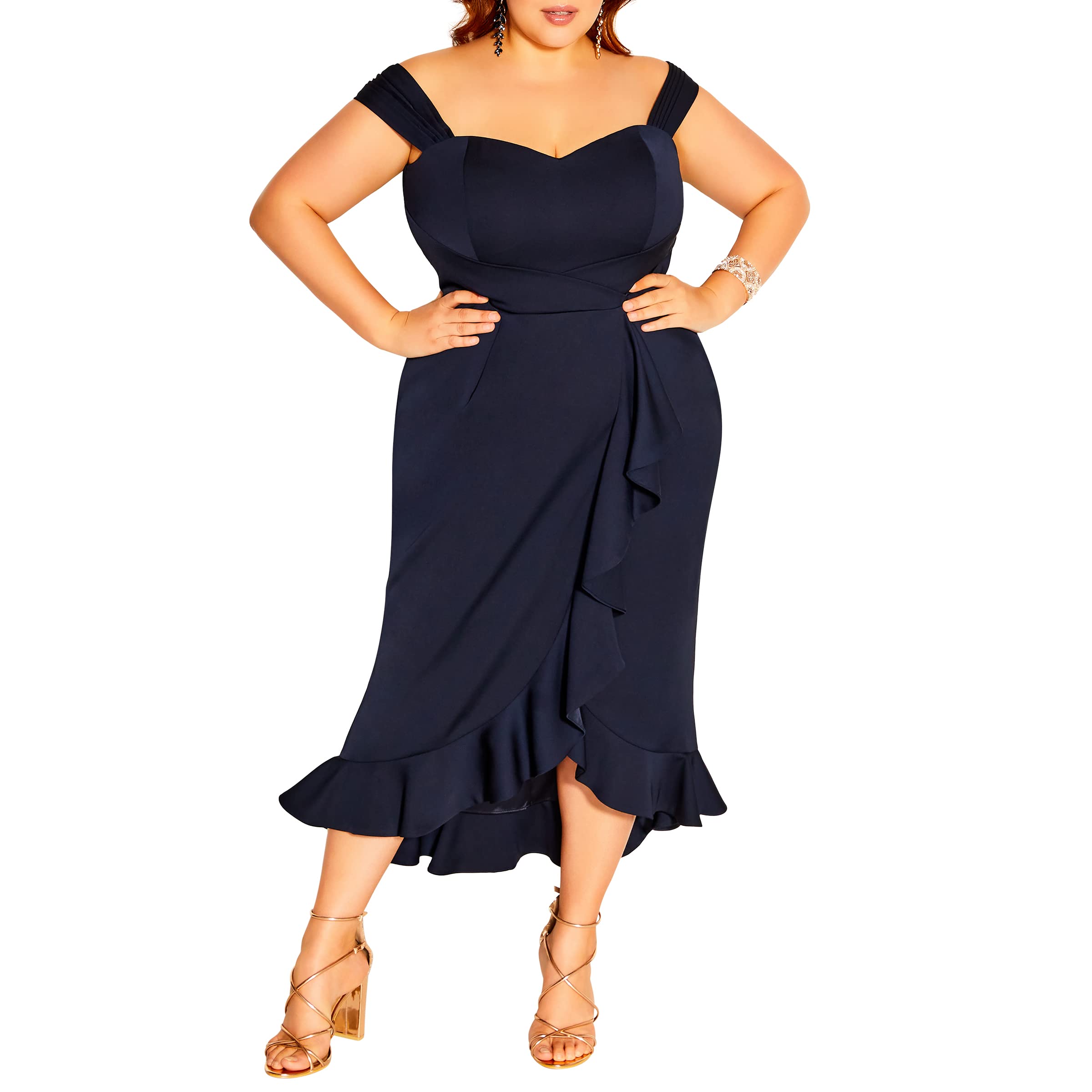 Stylish Plus Size Women's Dresses - Trendy & Comfortable Outfits for Casual, Office & Party Wear | Hypnotize FF Collection