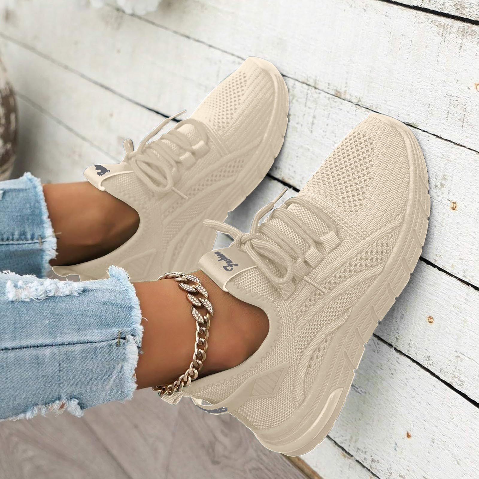 **Orthopedic Shoes for Women - Slip On Sneakers with Arch Support, Breathable & Non-Slip Walking Shoes for Comfort & Pain Relief - Perfect for Work, Travel & Daily Wear**
