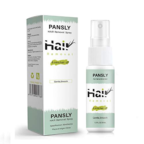 Painless Hair Removal Spray for Men & Women - Quick & Effective Hair Growth Inhibitor for Face, Legs, Underarms | Gentle Formula for Smooth Skin | At-Home Hair Removal Solution