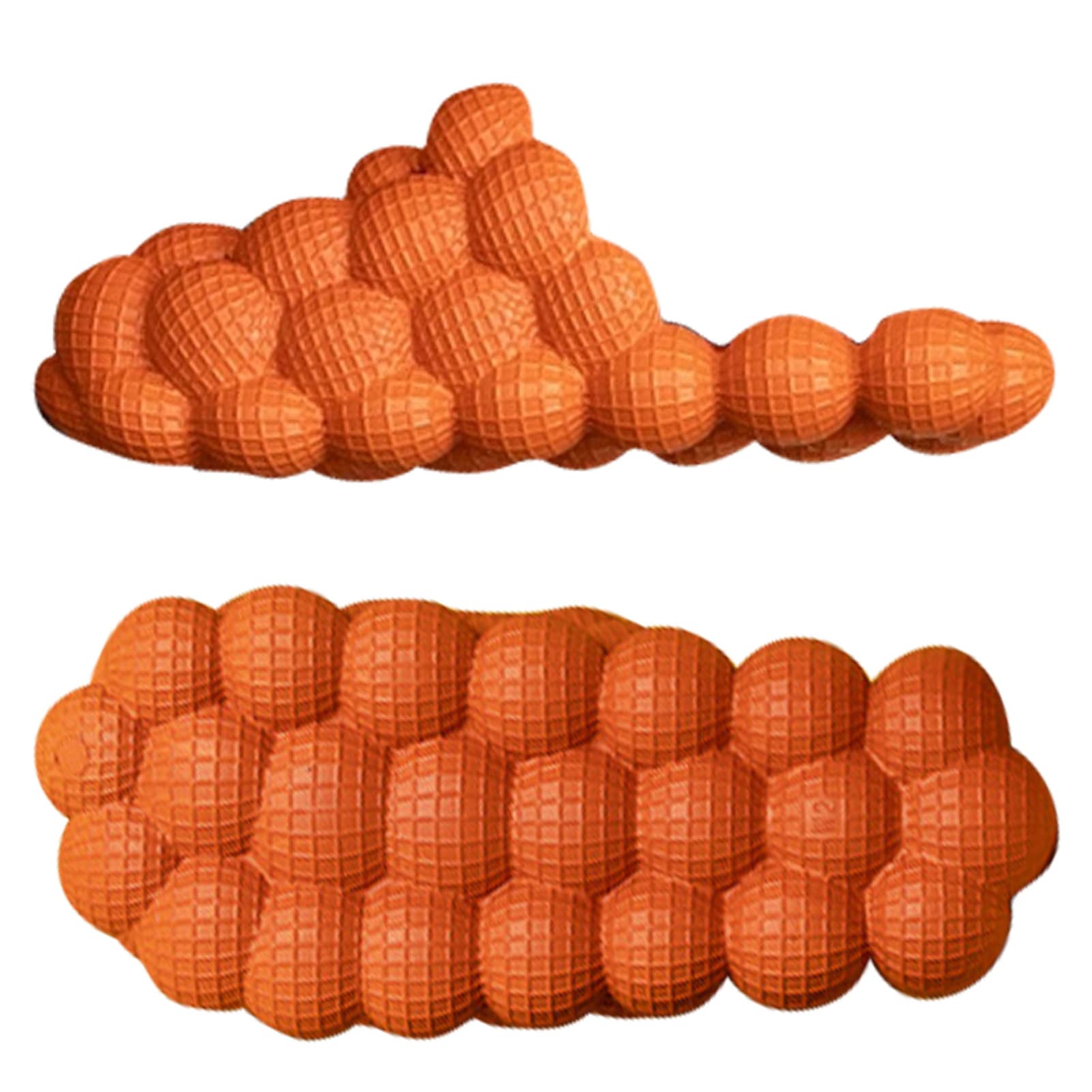 AIEOE Women's & Men's Massage Slippers - Soft Pillow Slides for Bathroom, Shower, Spa & Home Relaxation - Comfortable Non-Slip Sandals for Indoor Use