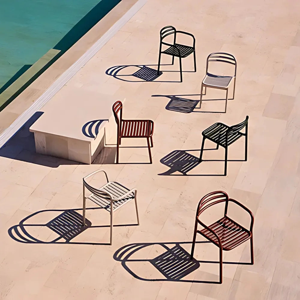 Premium Bliss Outdoor Chair - Lightweight, Durable & Weather-Resistant Patio Furniture for Garden, Backyard, Poolside & Camping Relaxation