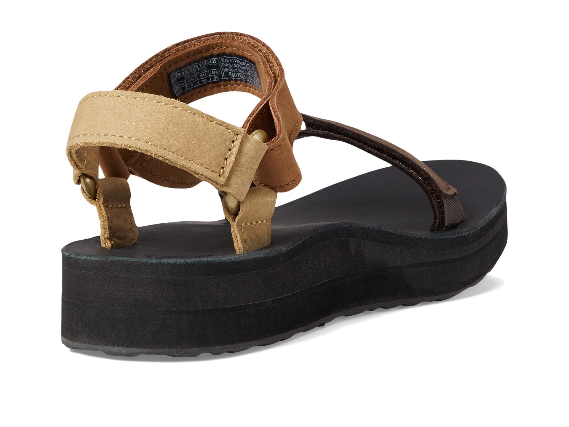 Teva Women's Midform Universal Leather Sandal - Comfortable & Stylish Hiking Sandals for Outdoor Adventures, Travel & Casual Wear