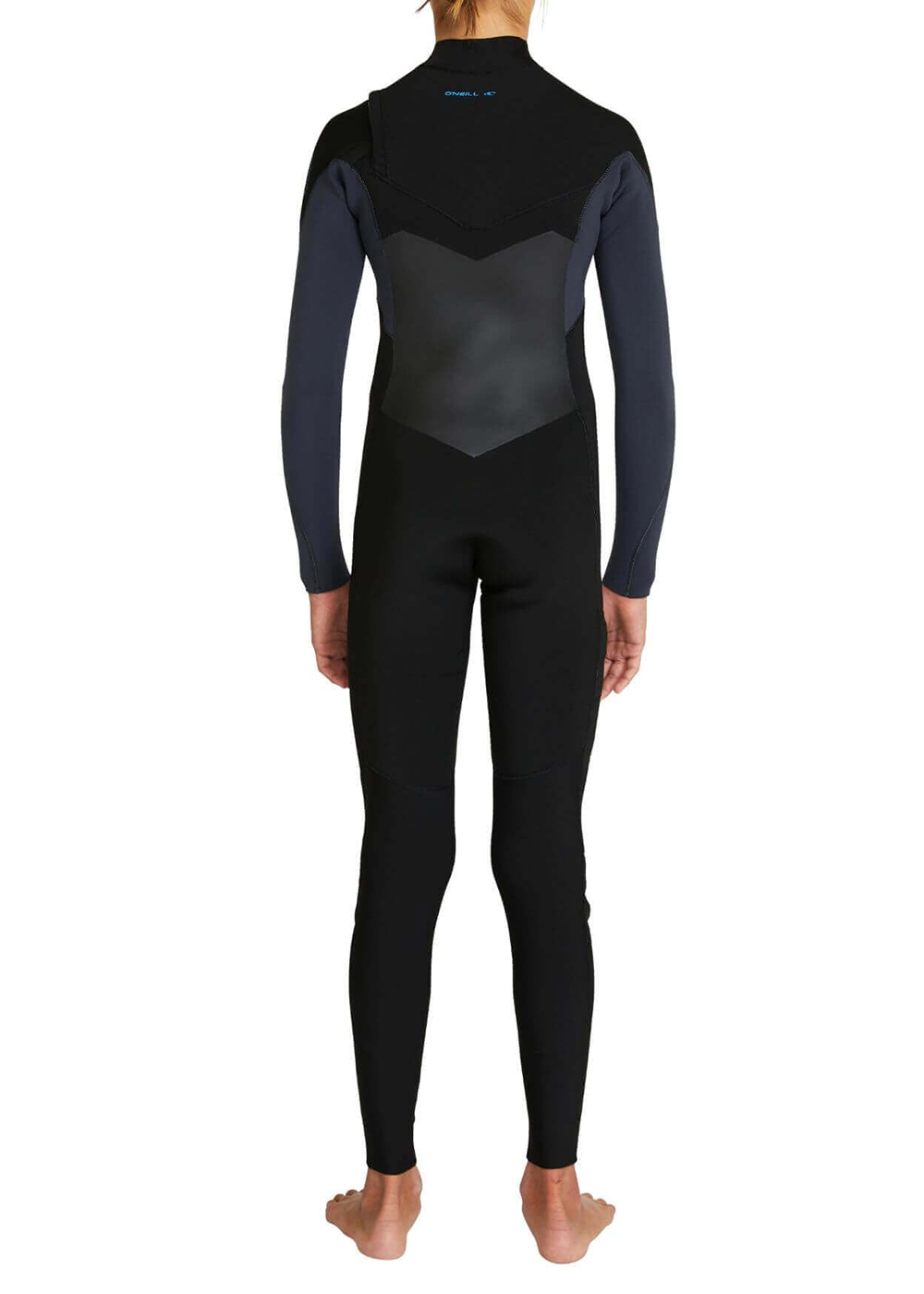 ONeill Boys Defender 3/2mm Chest Zip Steamer Wetsuit for Kids - Youth Full Body Neoprene Surfing Suit - Warm & Flexible for Cold Water Surfing, Diving & Water Sports